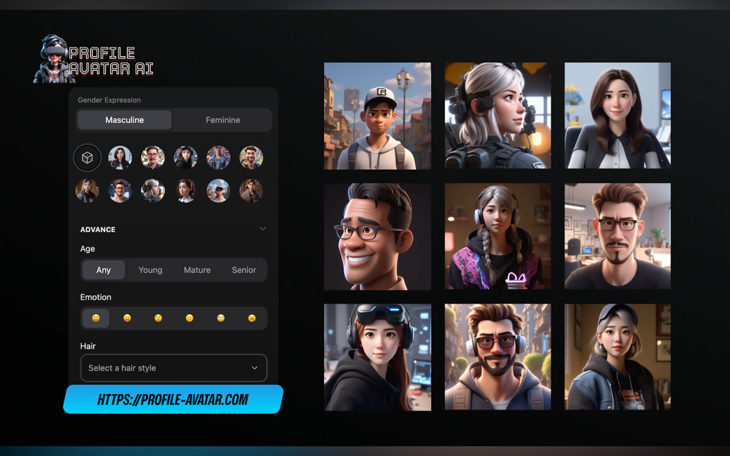 Profile Avatar AI gallery image