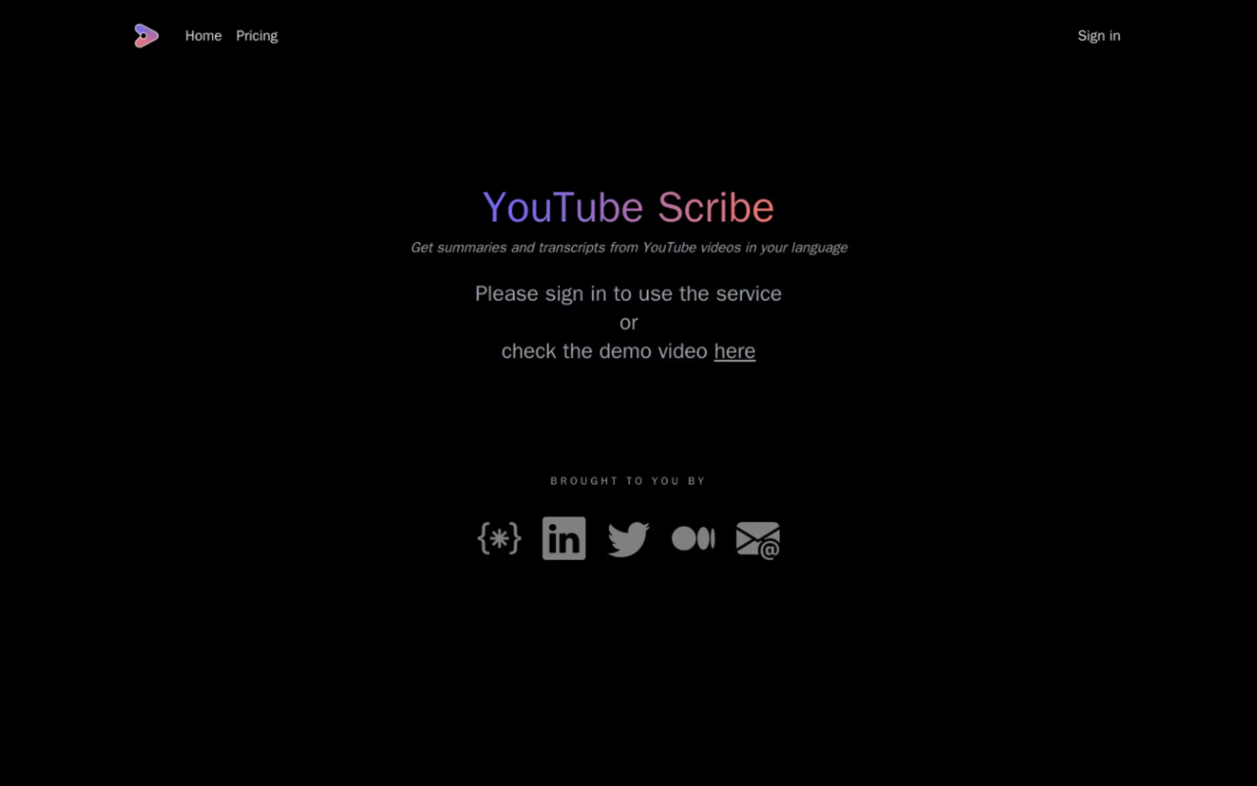 YouTube Scribe gallery image