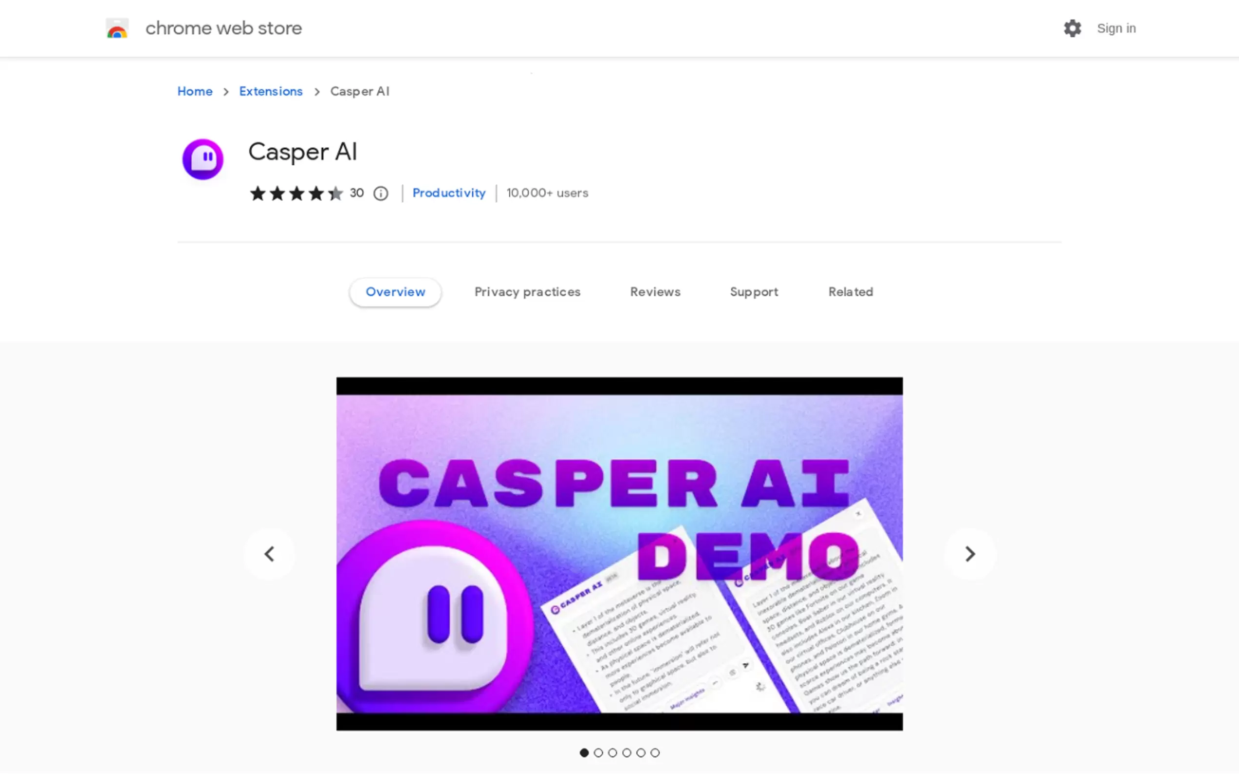 Casper AI gallery image