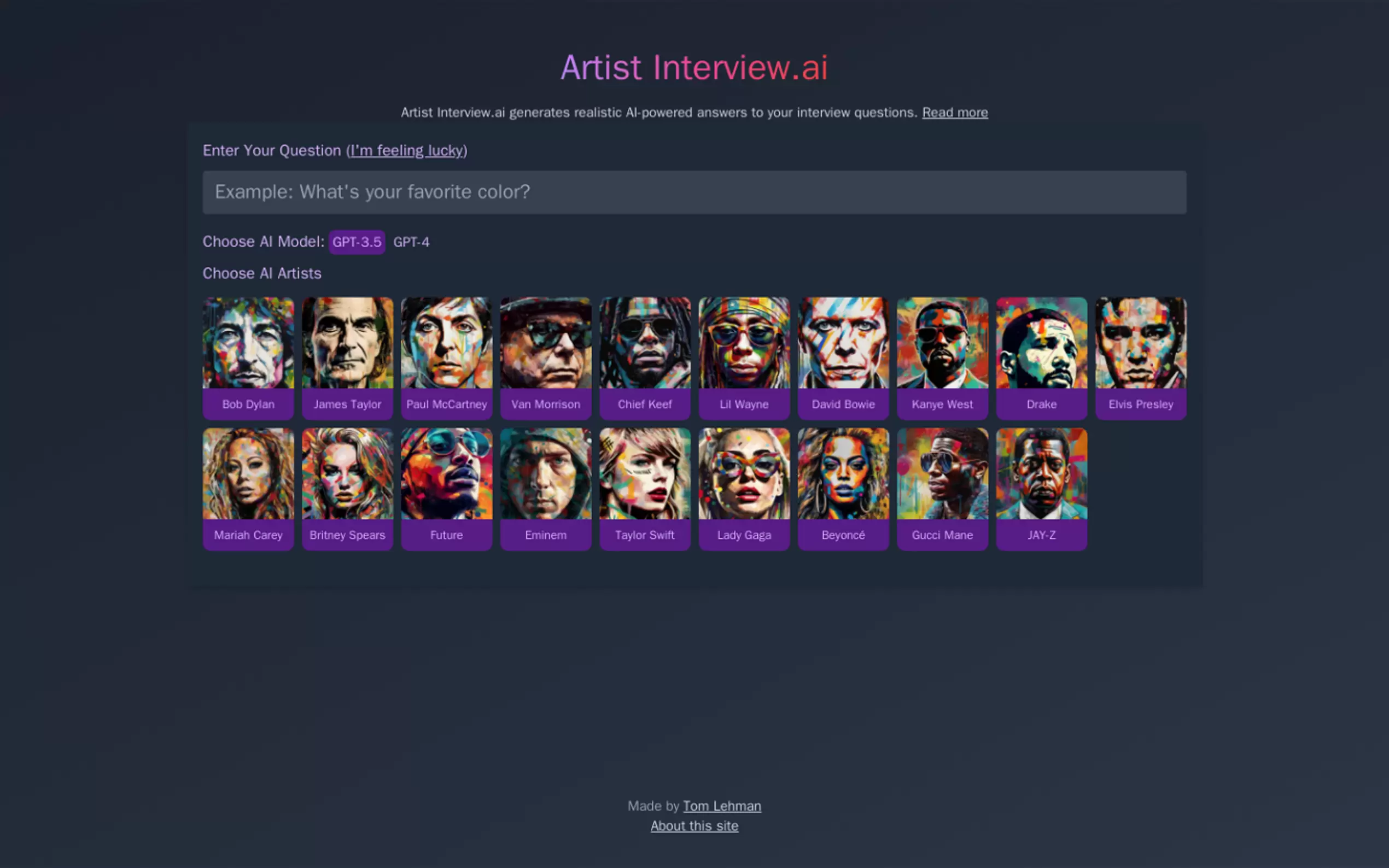 Artistinterview gallery image