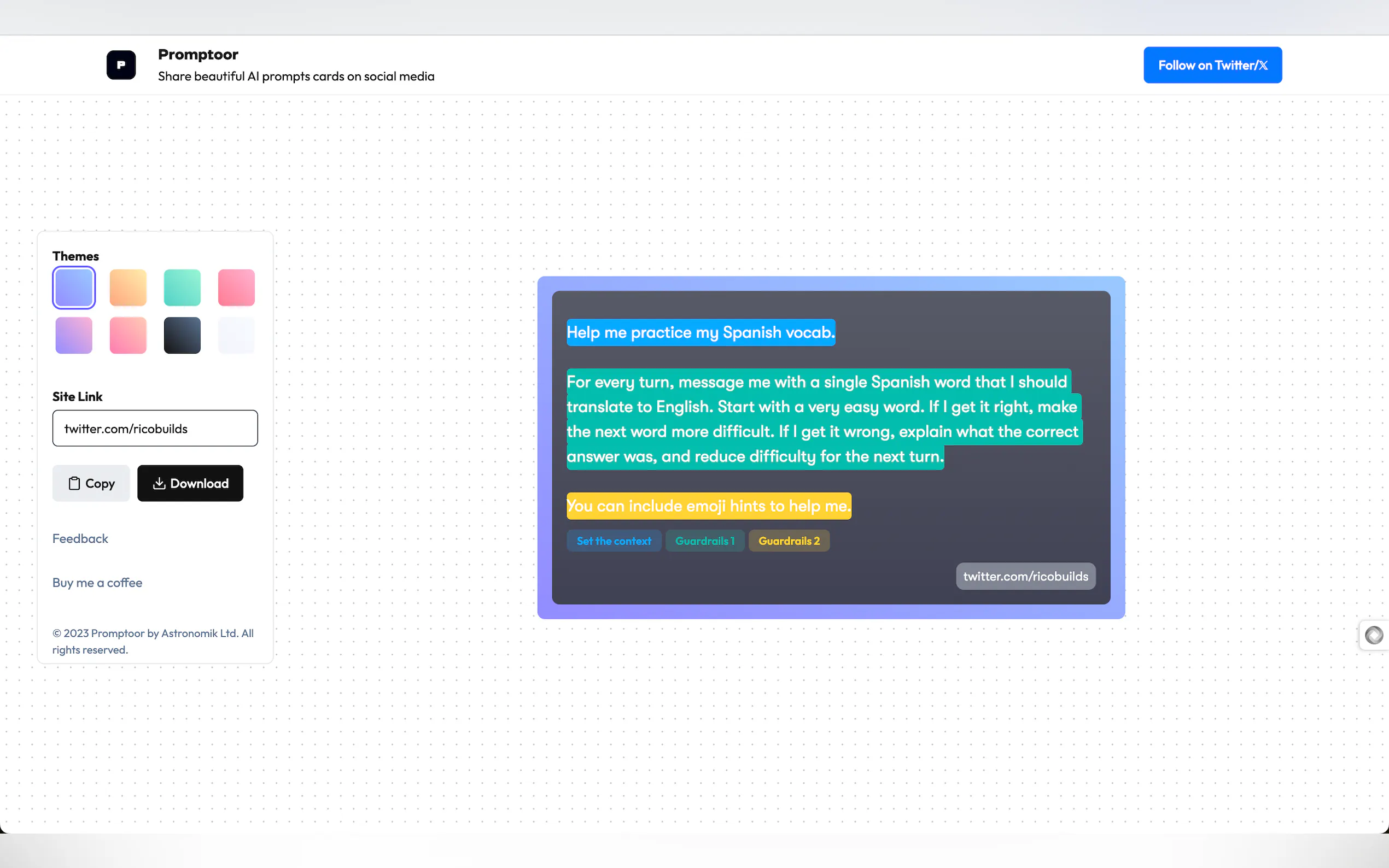 Promptoor gallery image