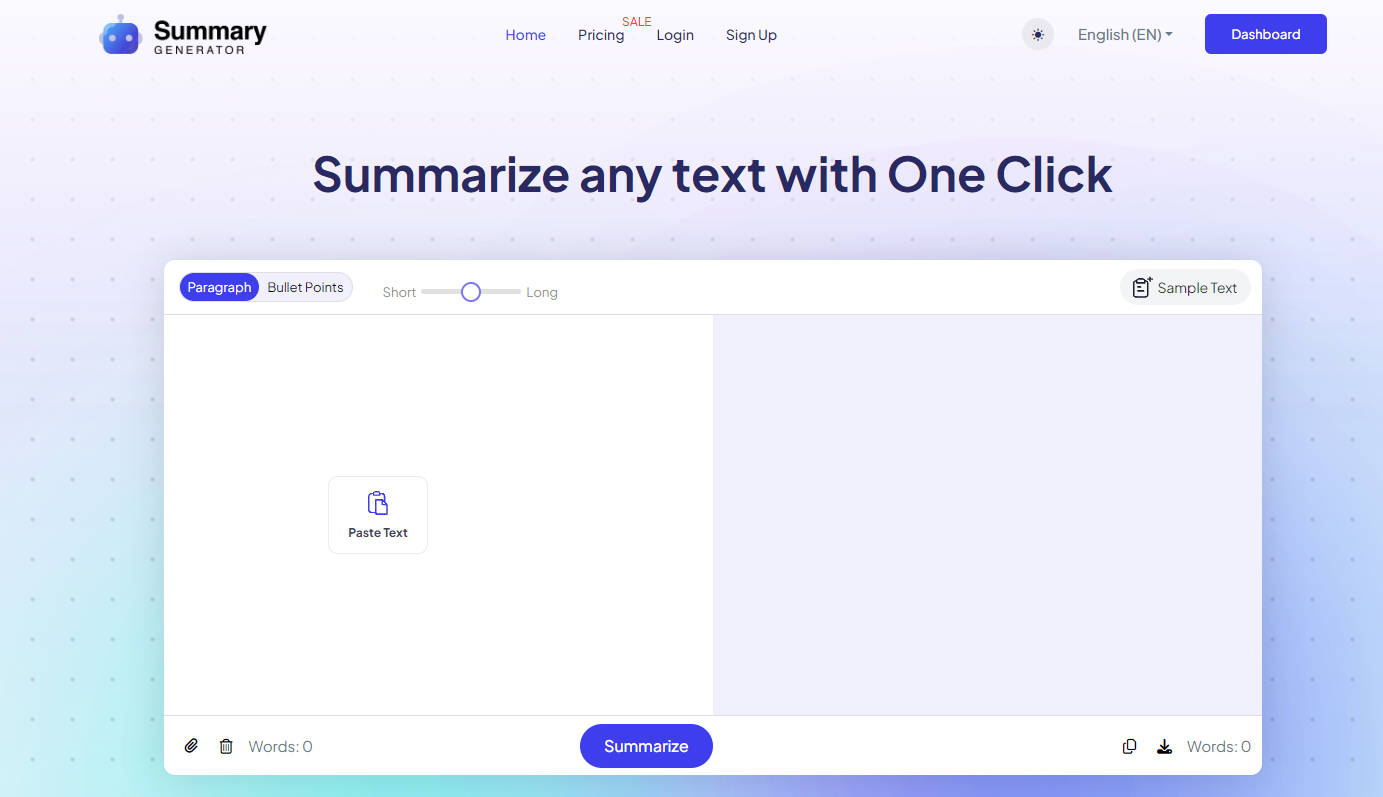Ai Summary Generator gallery image