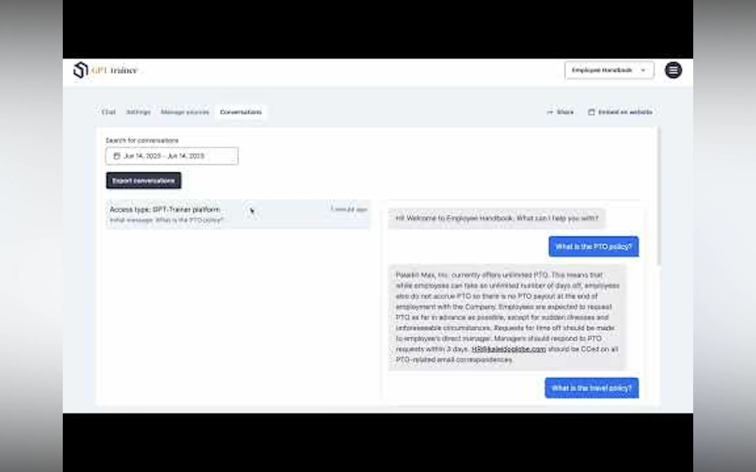 GPT-trainer gallery image