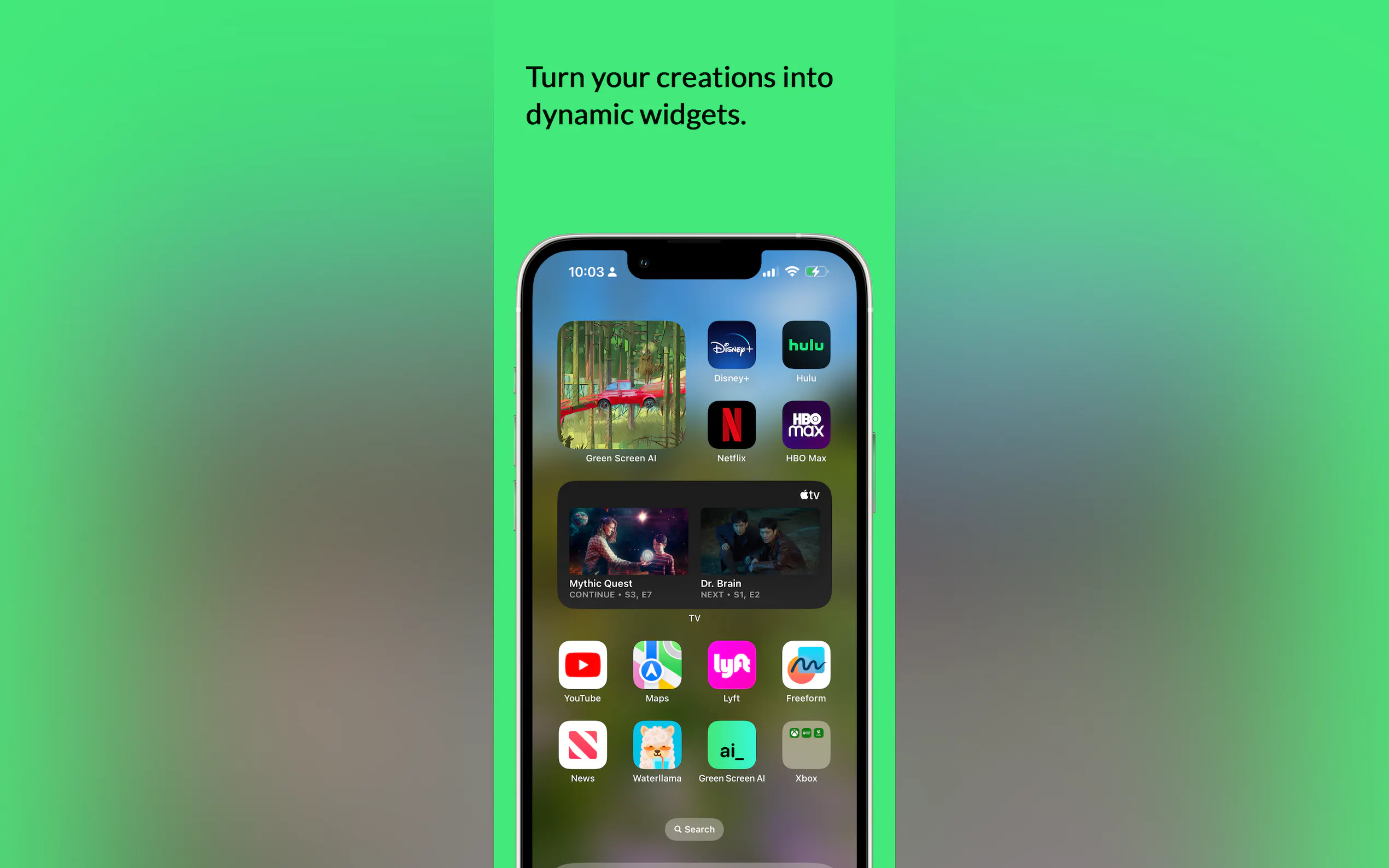 Green Screen AI gallery image