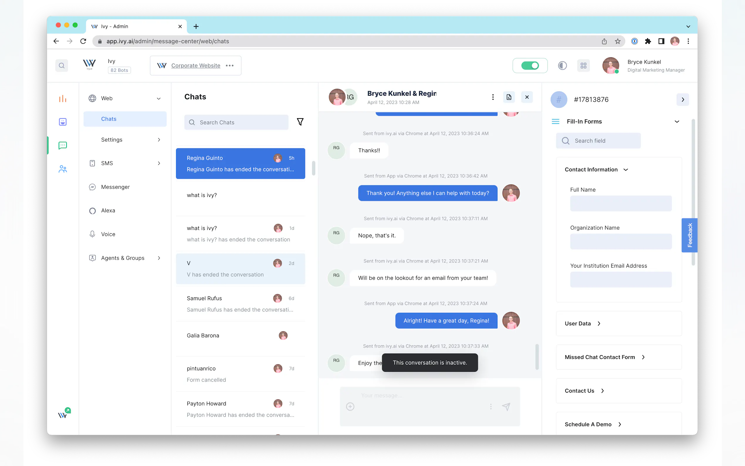 Ivy.ai gallery image