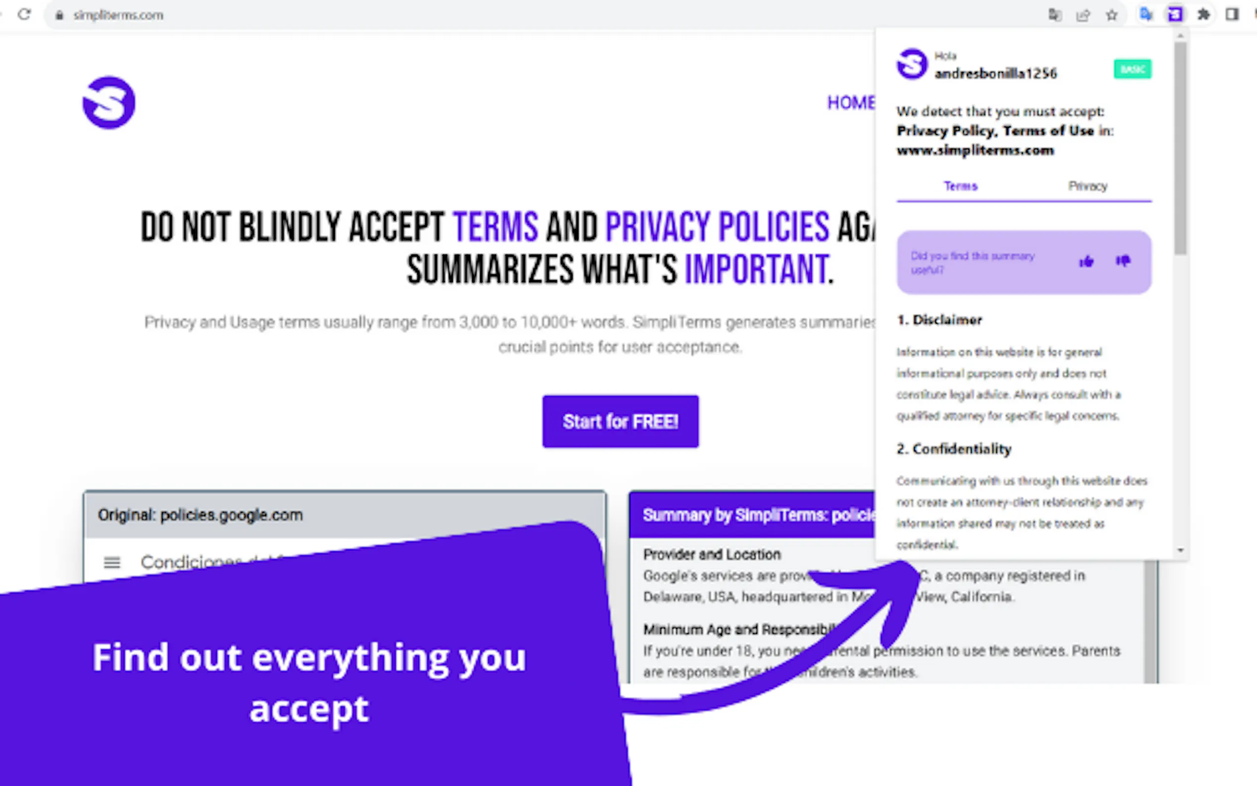 SimpliTerms gallery image