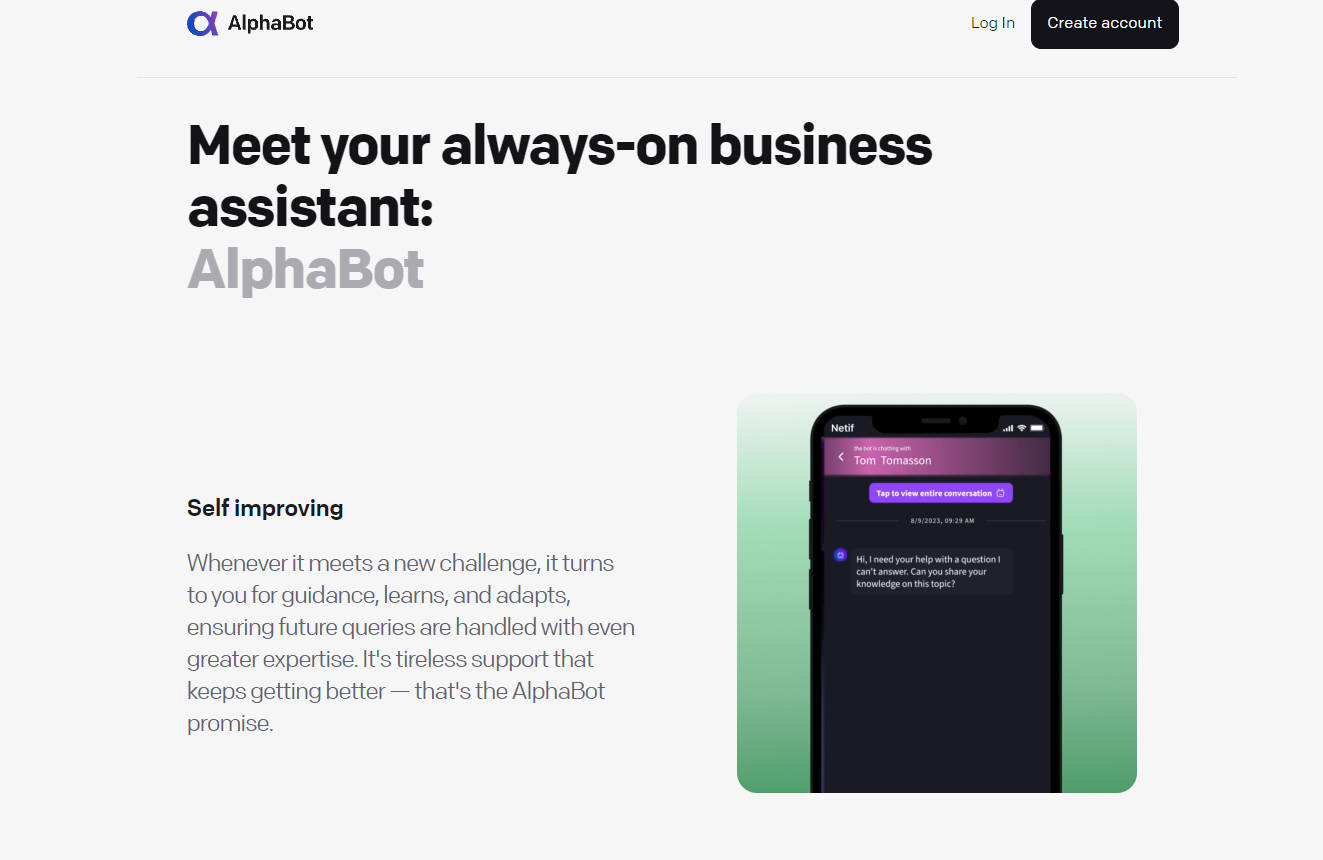 AlphaBot.ai gallery image