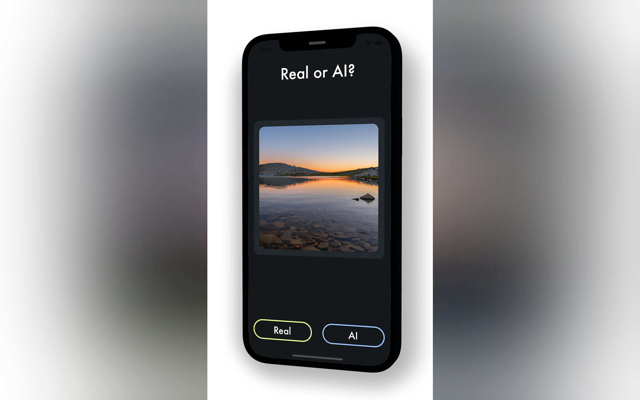 Real or AI gallery image