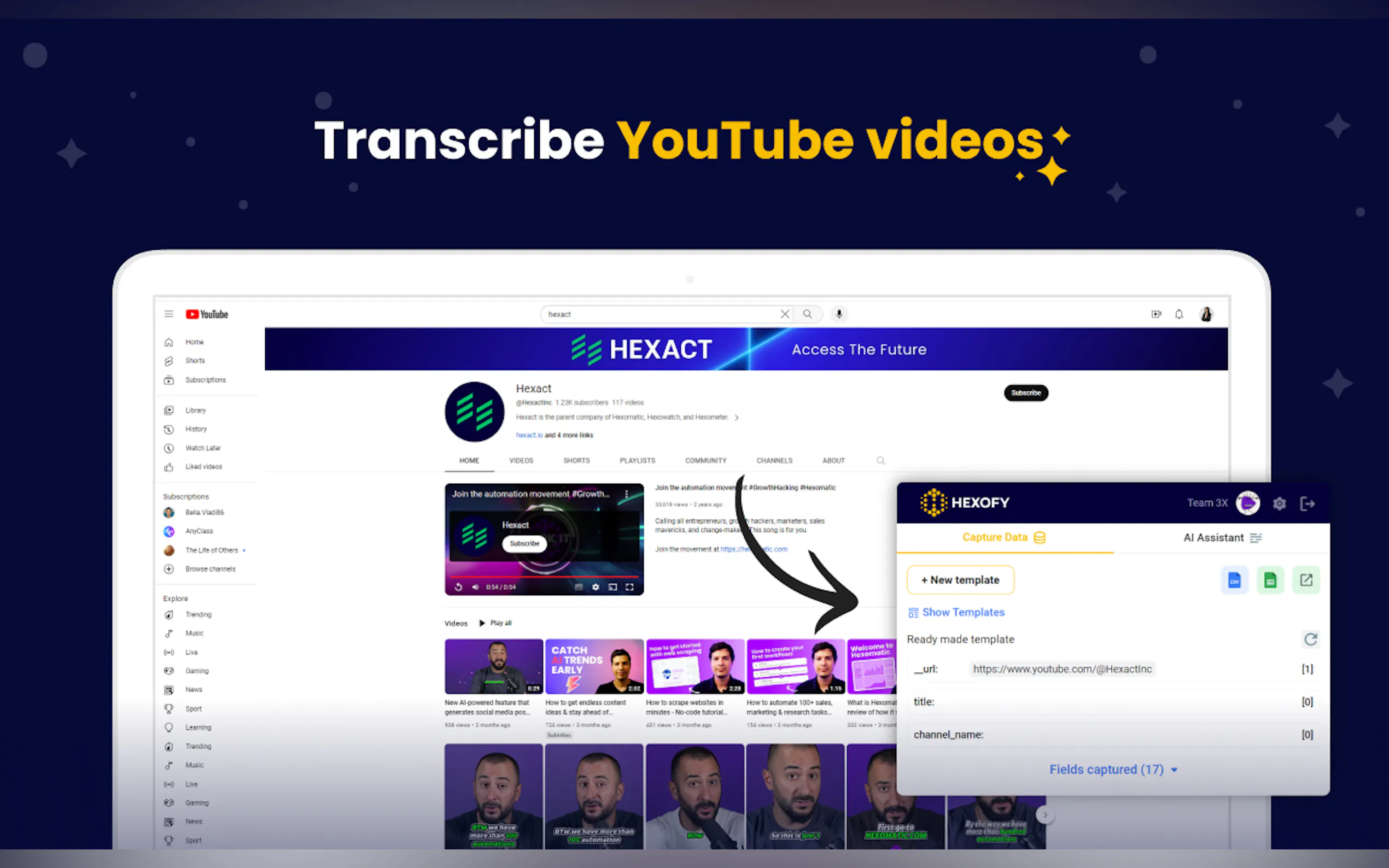 Hexofy AI gallery image