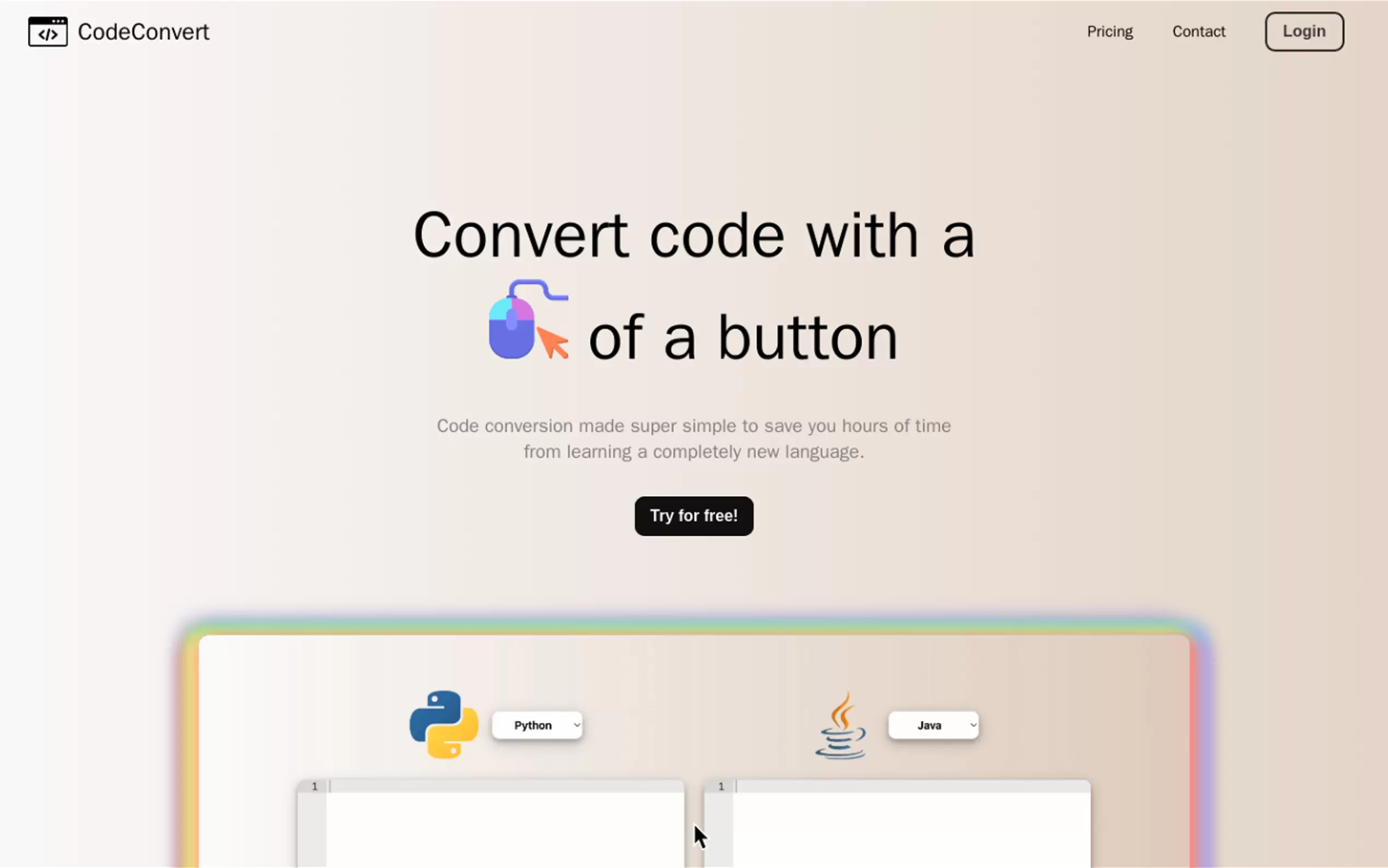 CodeConvert AI gallery image