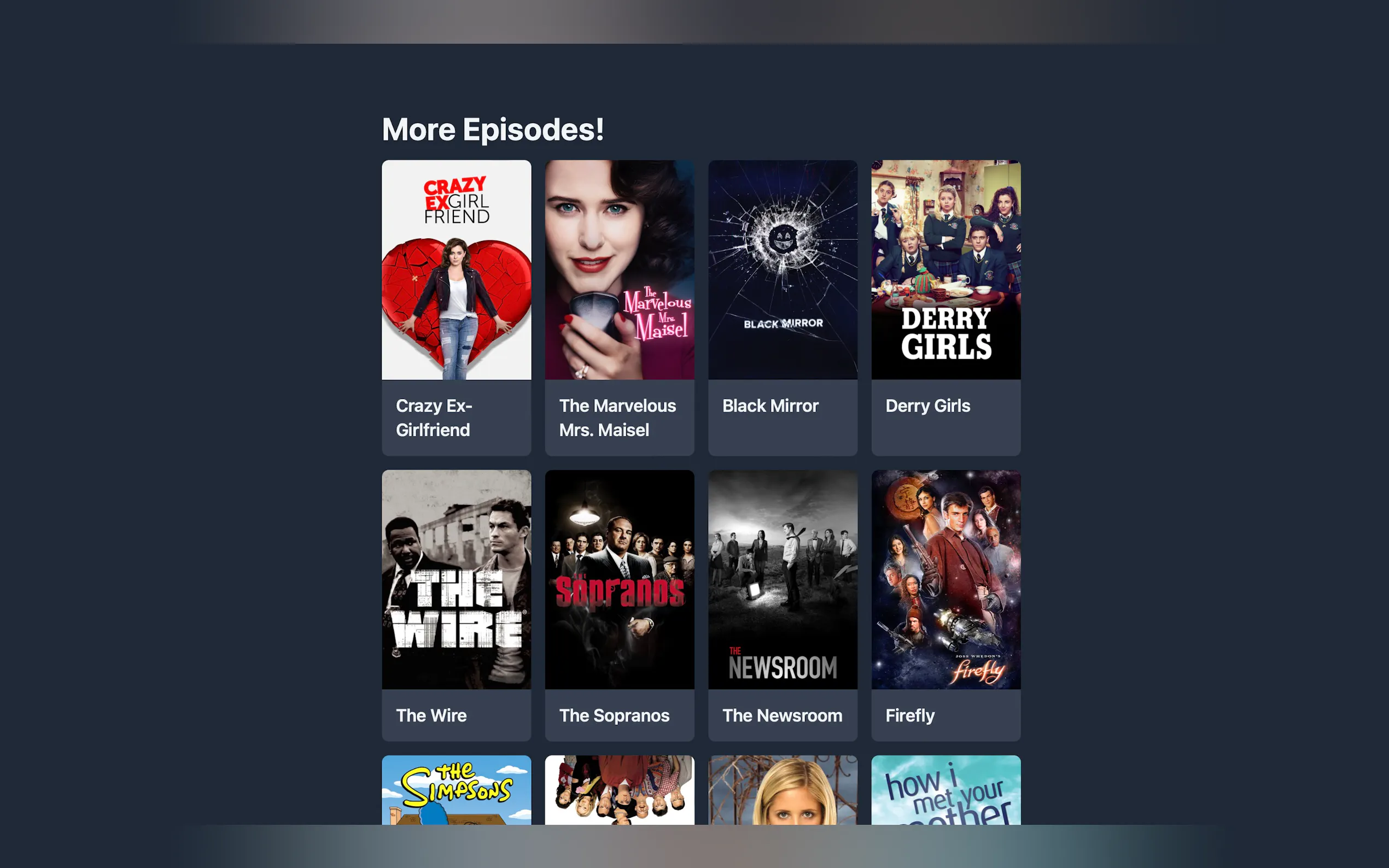 More Episodes gallery image