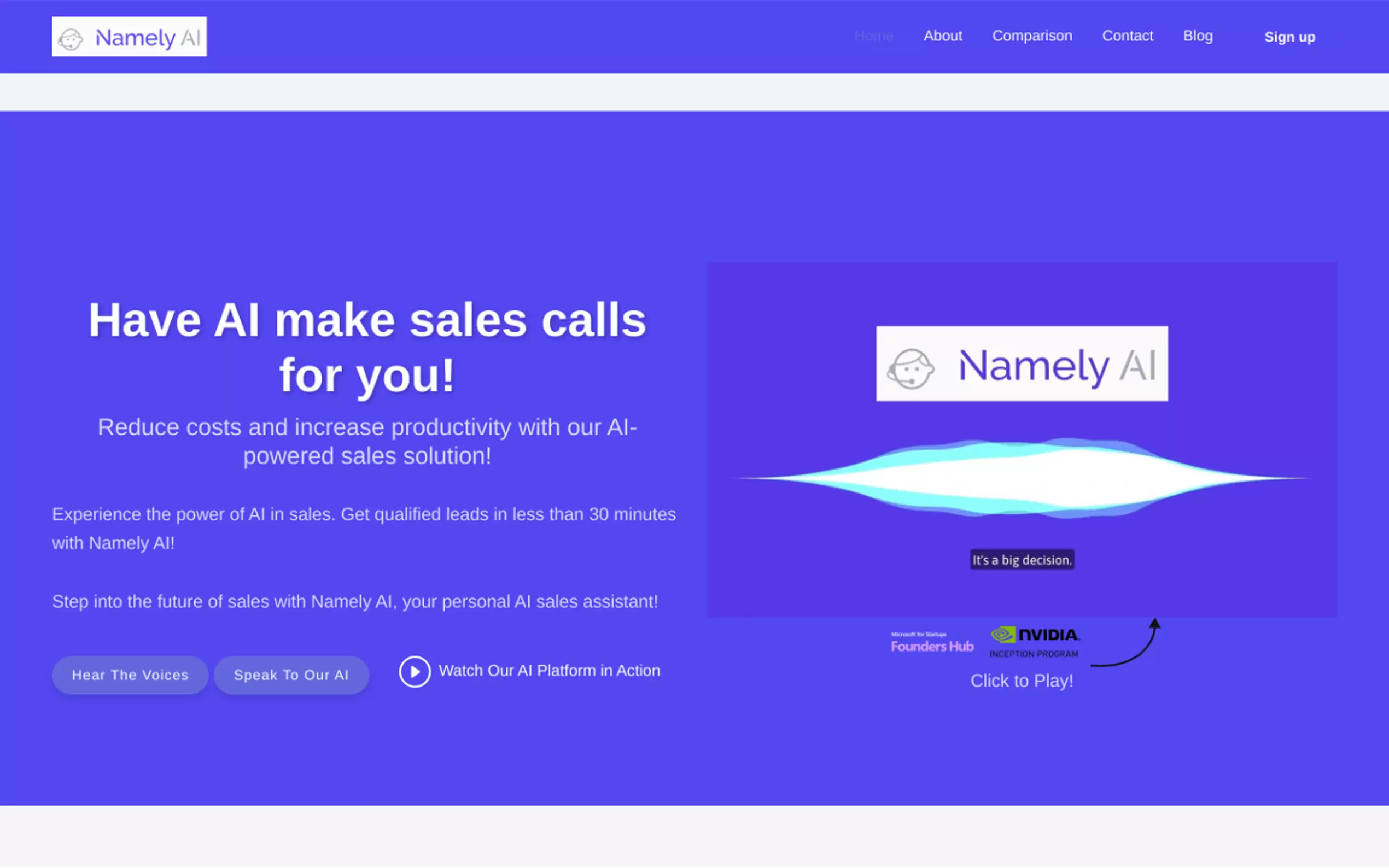 Namely AI gallery image