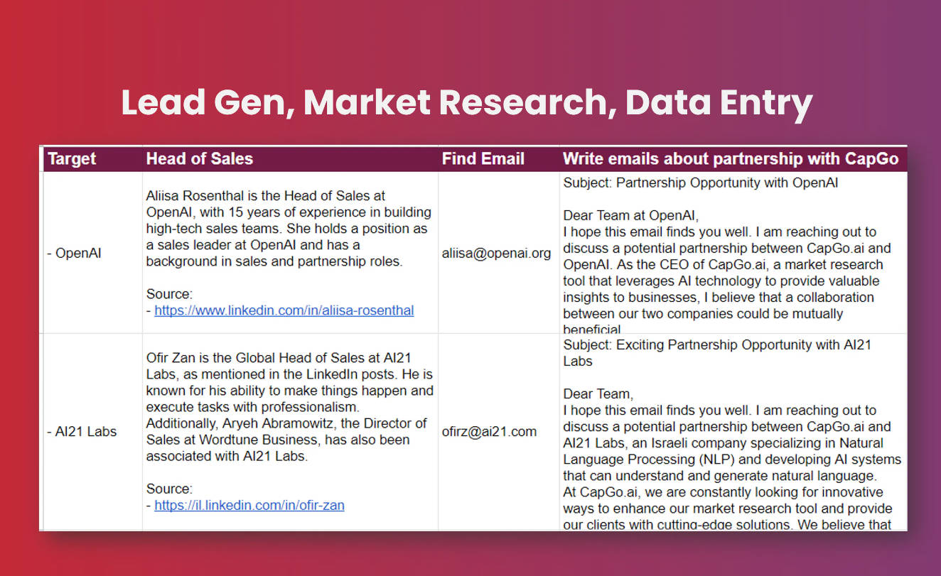 LeadGenSheet gallery image