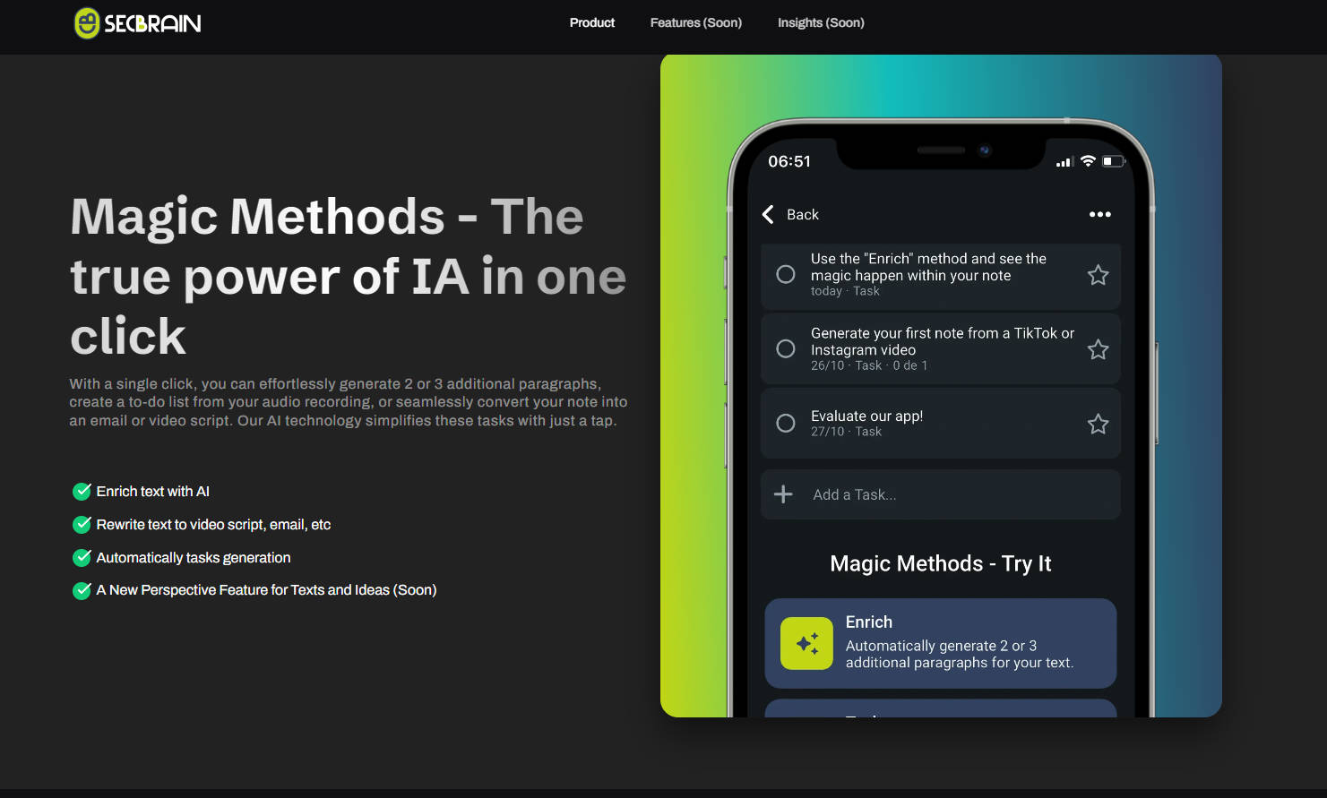 SecBrain - AI Voice Recorder gallery image