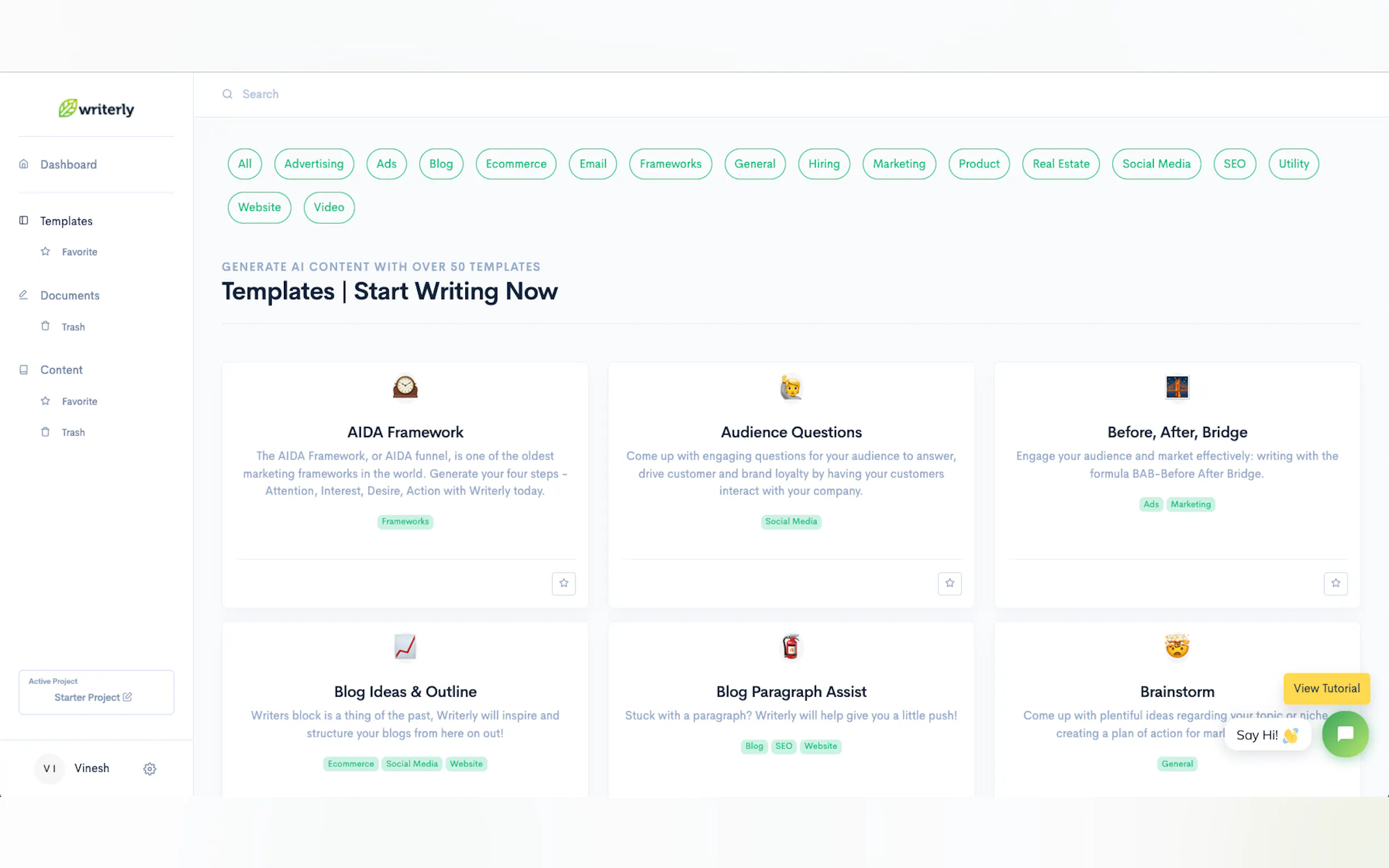 Writerly AI gallery image