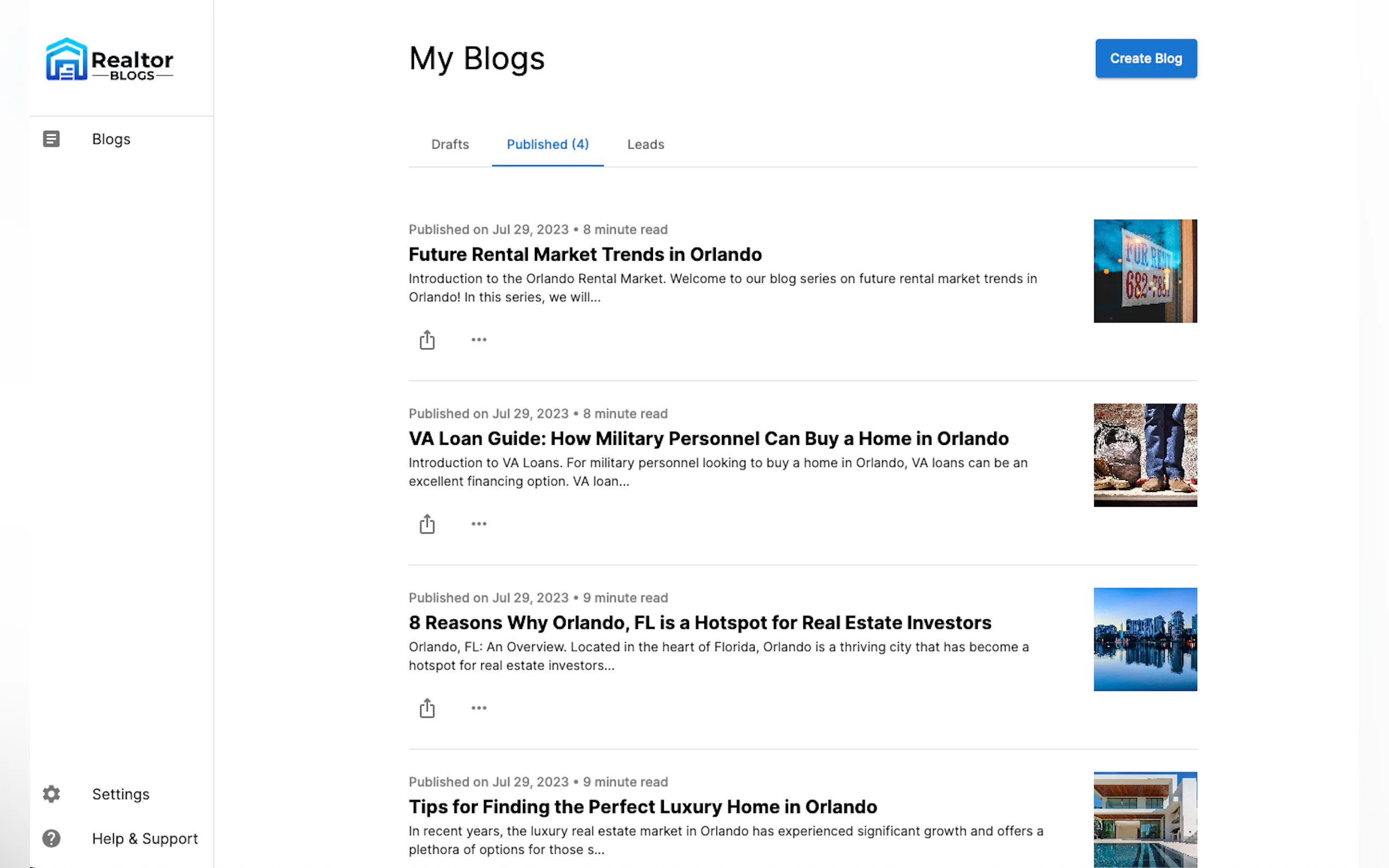 Realtor Blogs gallery image