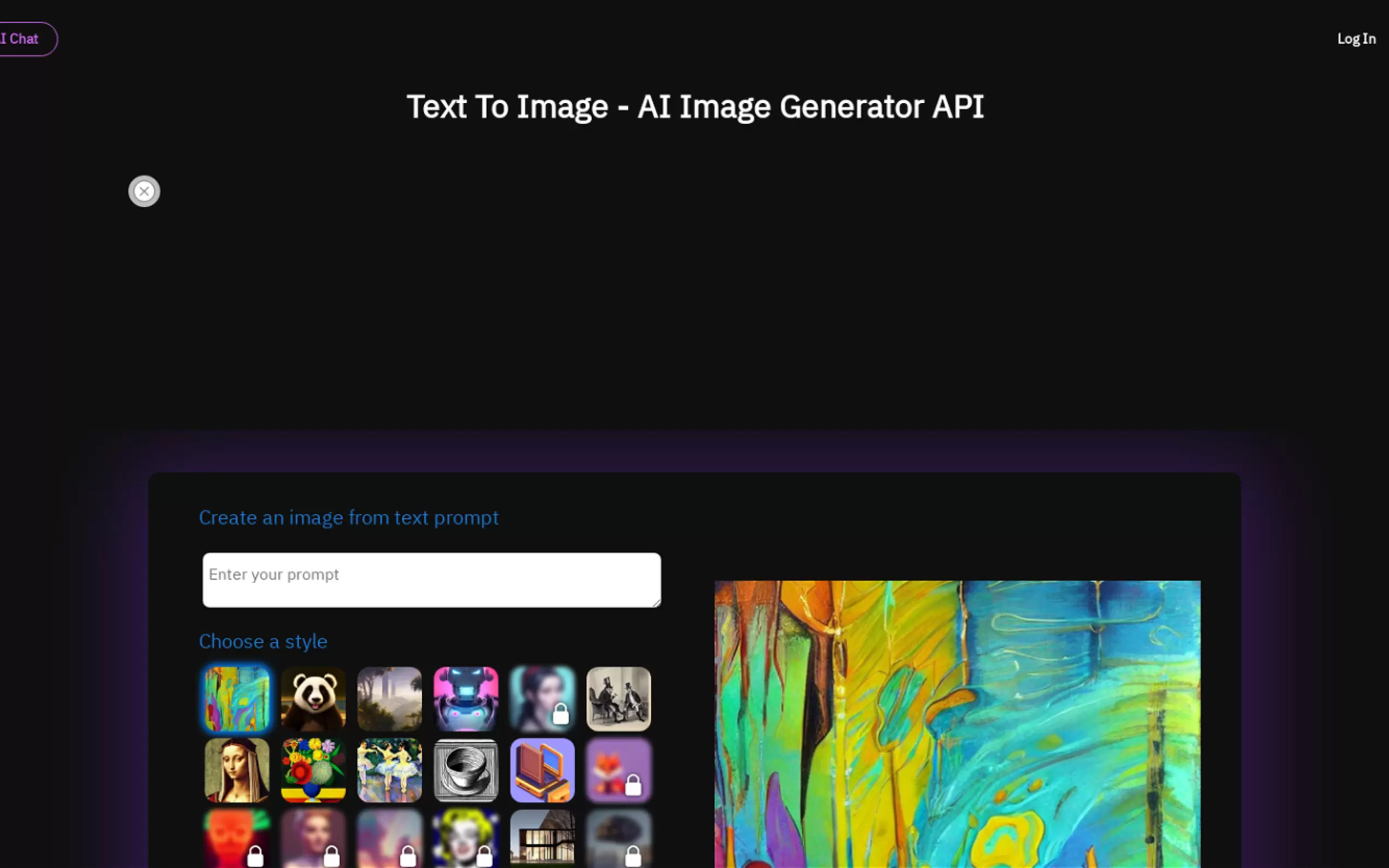 DeepAI gallery image