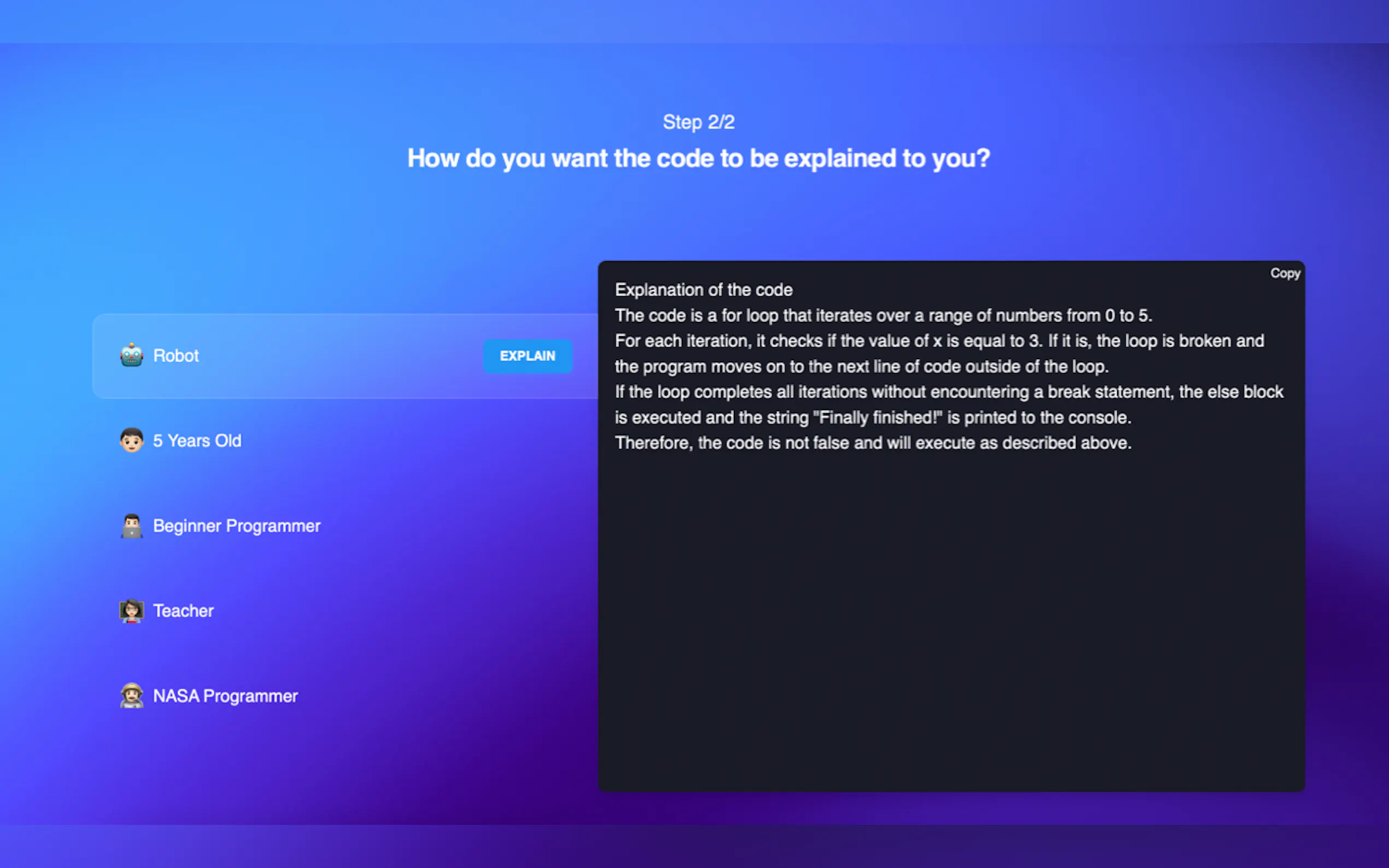 AI Code Mentor gallery image