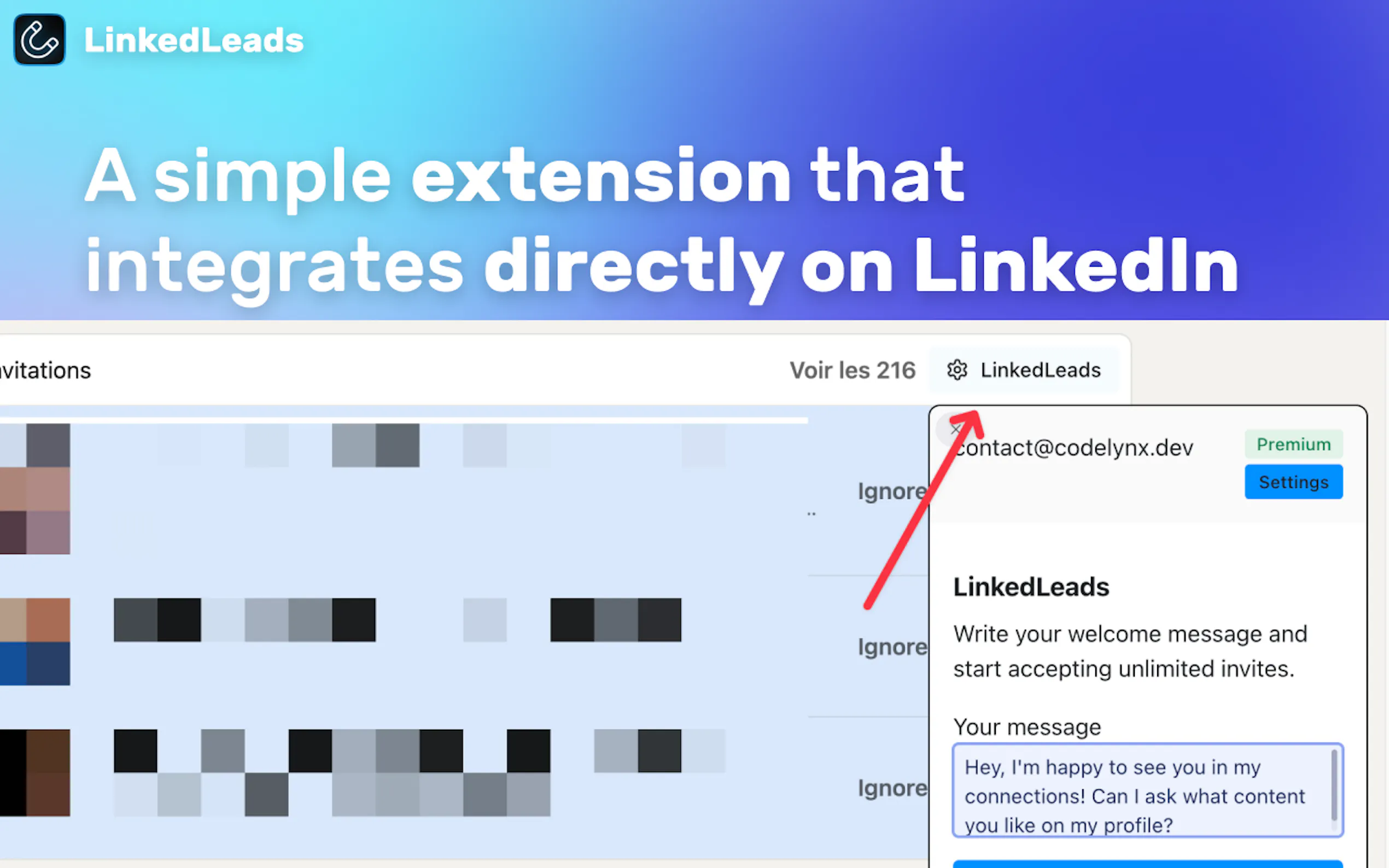 LinkedLeads gallery image