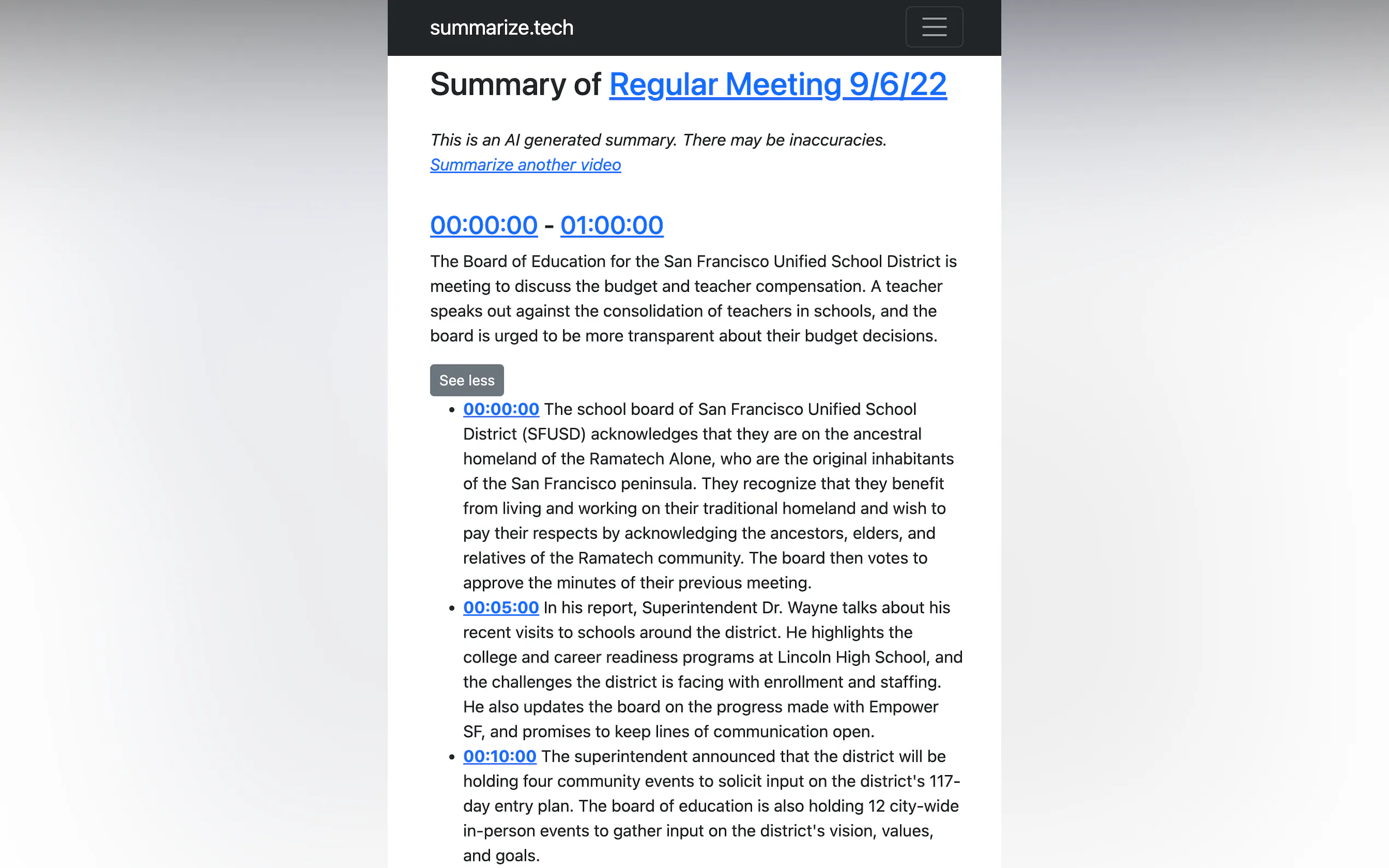Summarize Tech gallery image