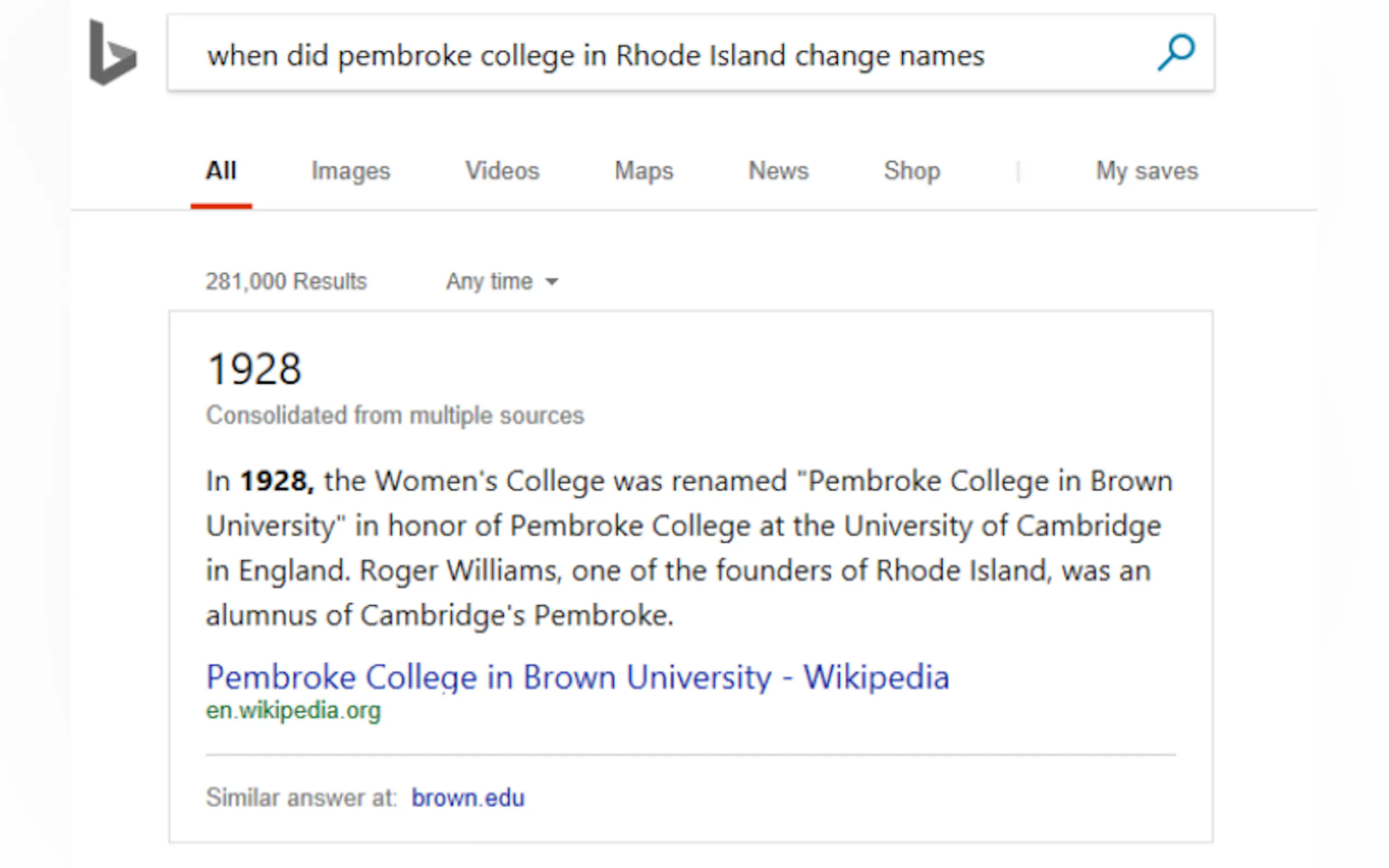Bing Search + ChatGPT gallery image
