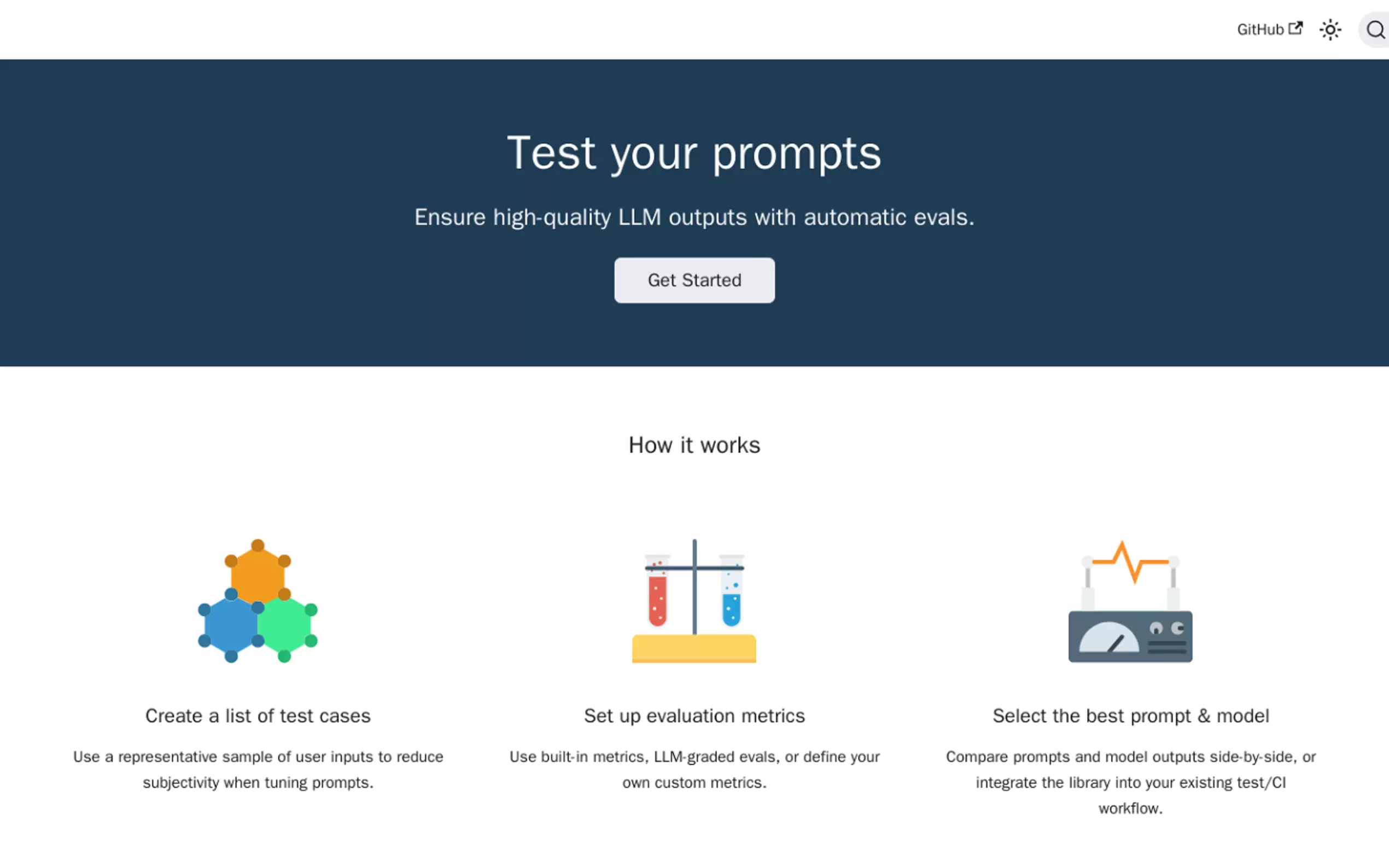 Promptfoo gallery image