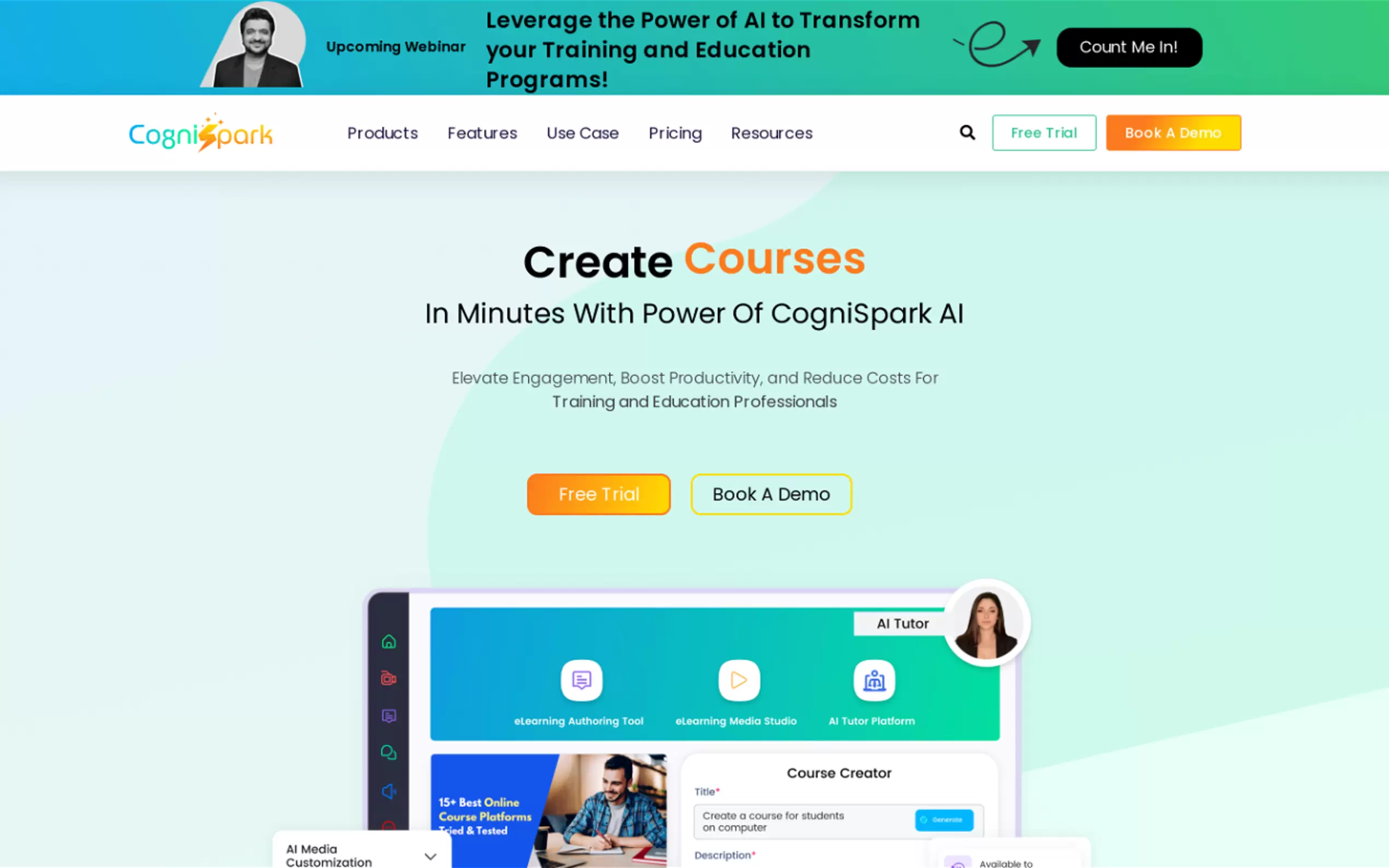 CogniSpark Studio gallery image