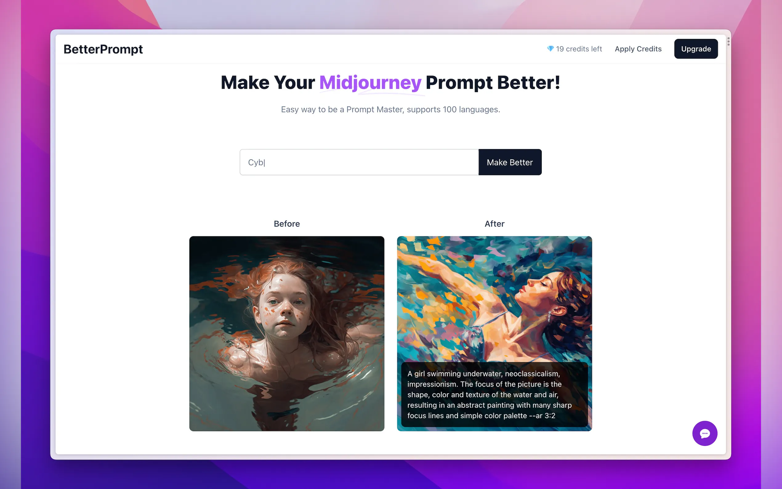 BetterPrompt gallery image