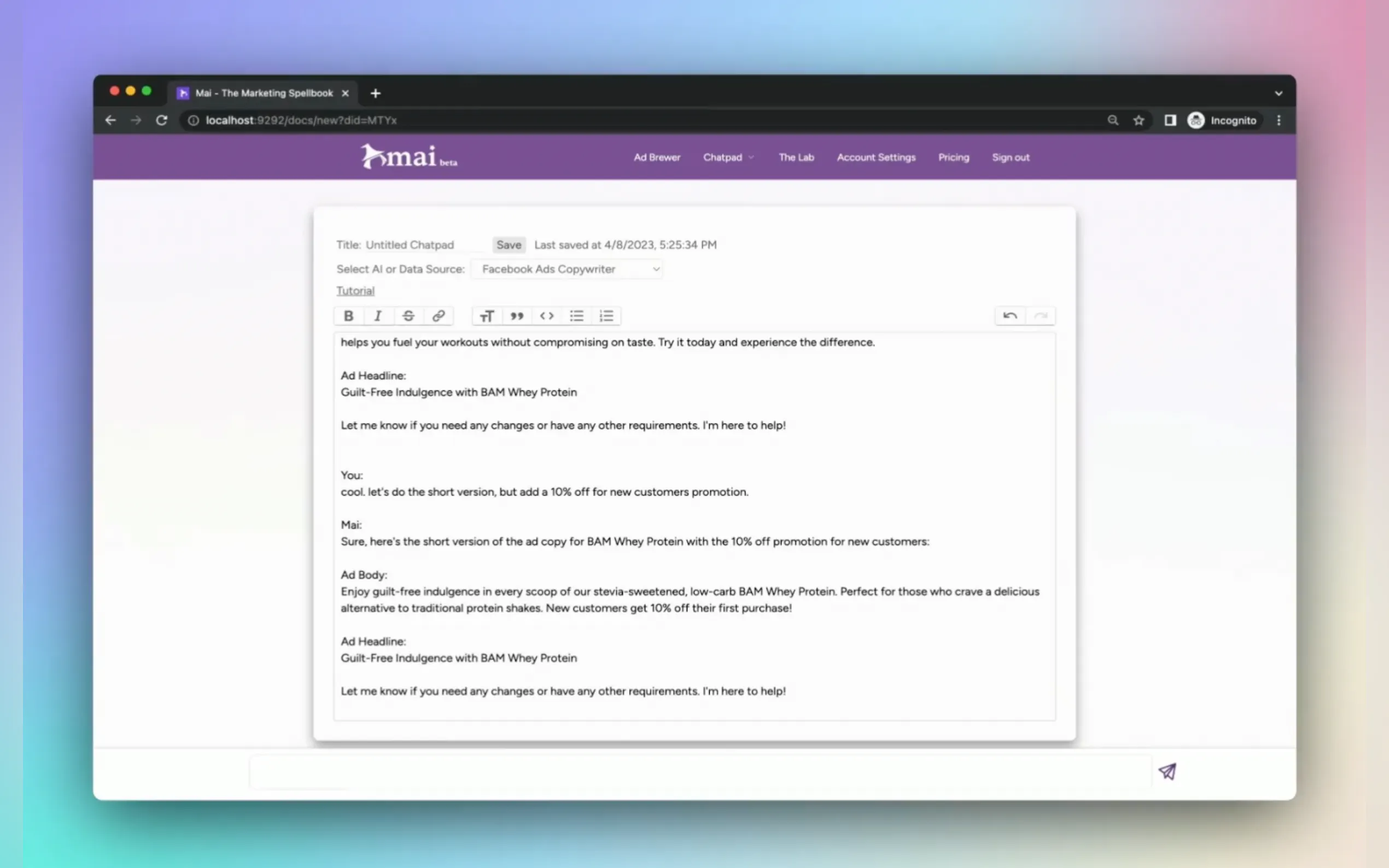 Mai Writer gallery image
