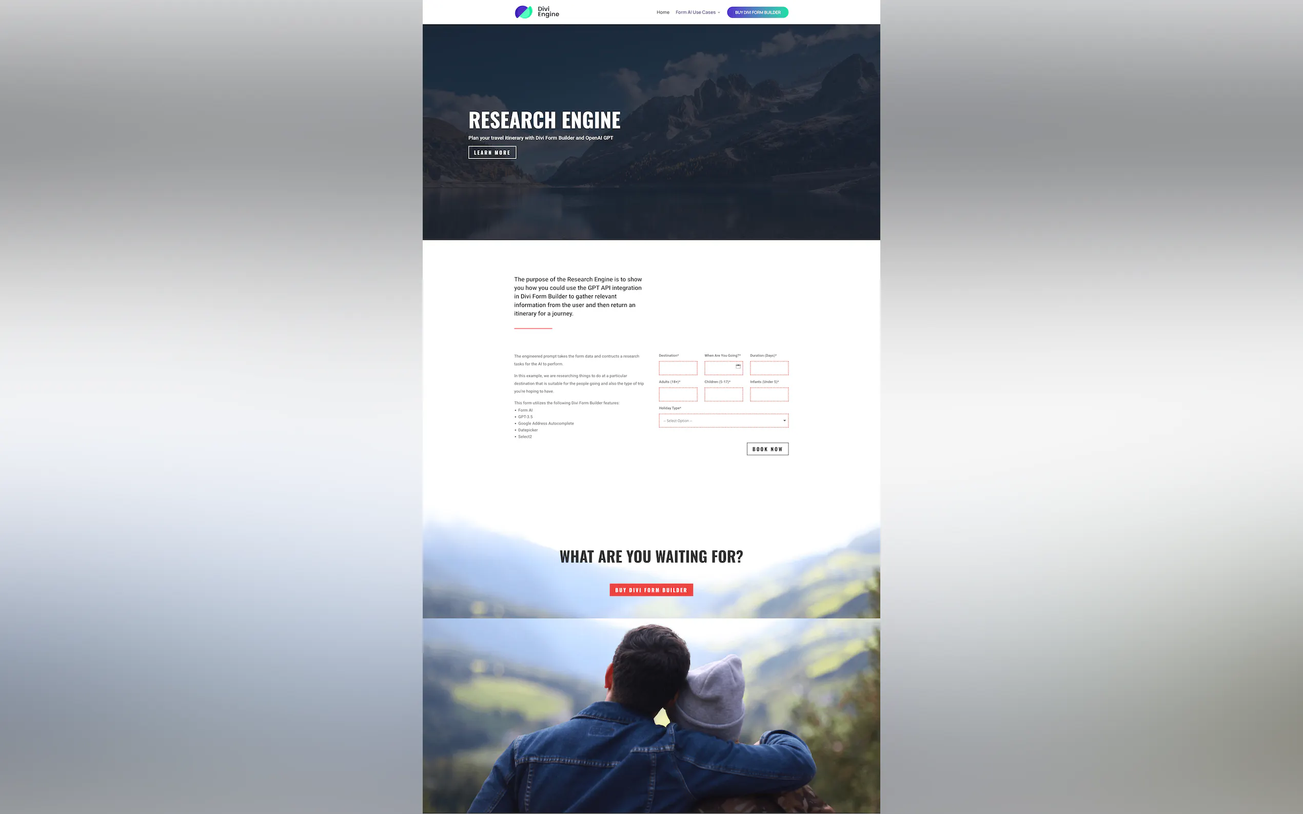 Divi Form Builder gallery image