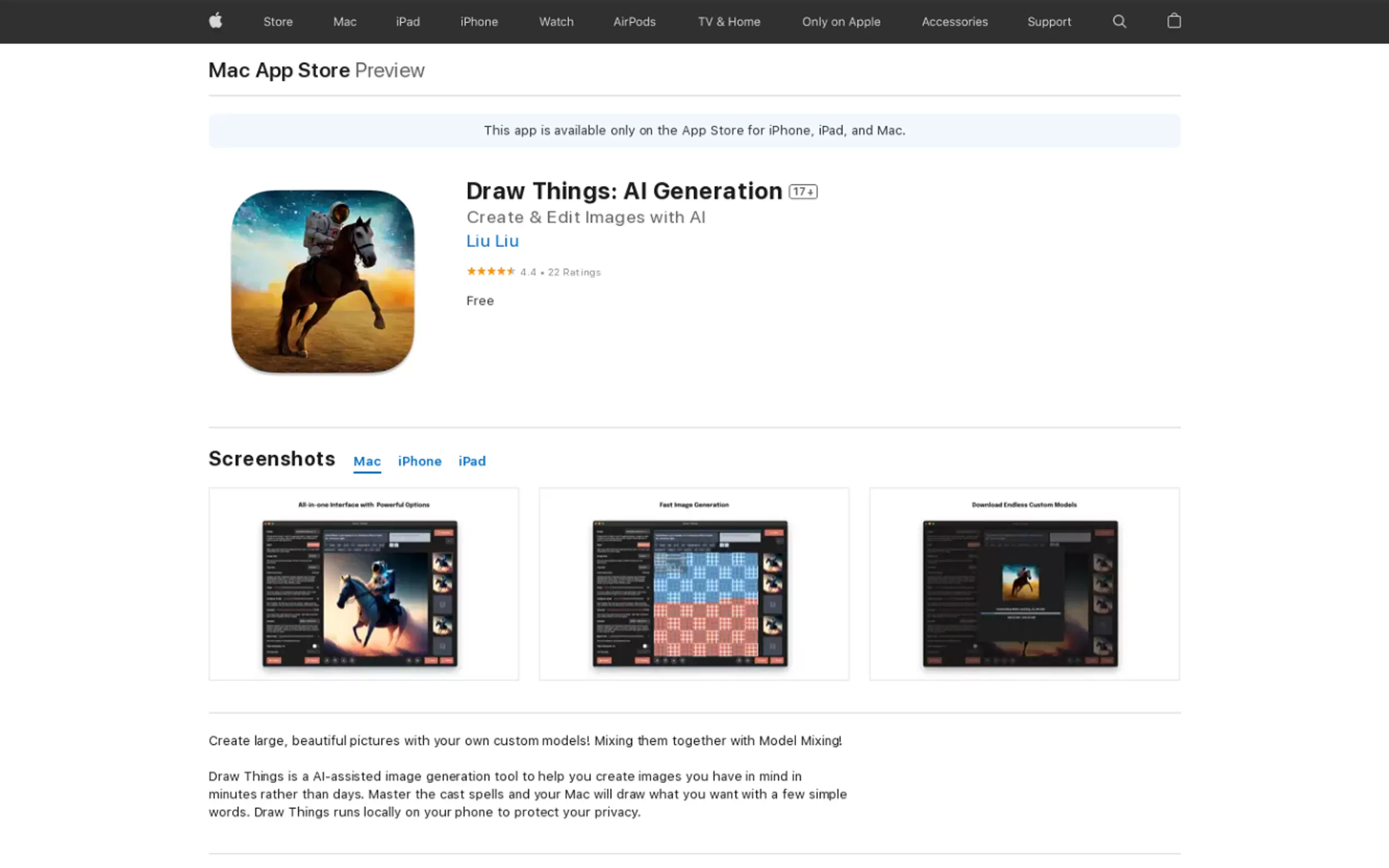 Draw Things: AI Generation gallery image