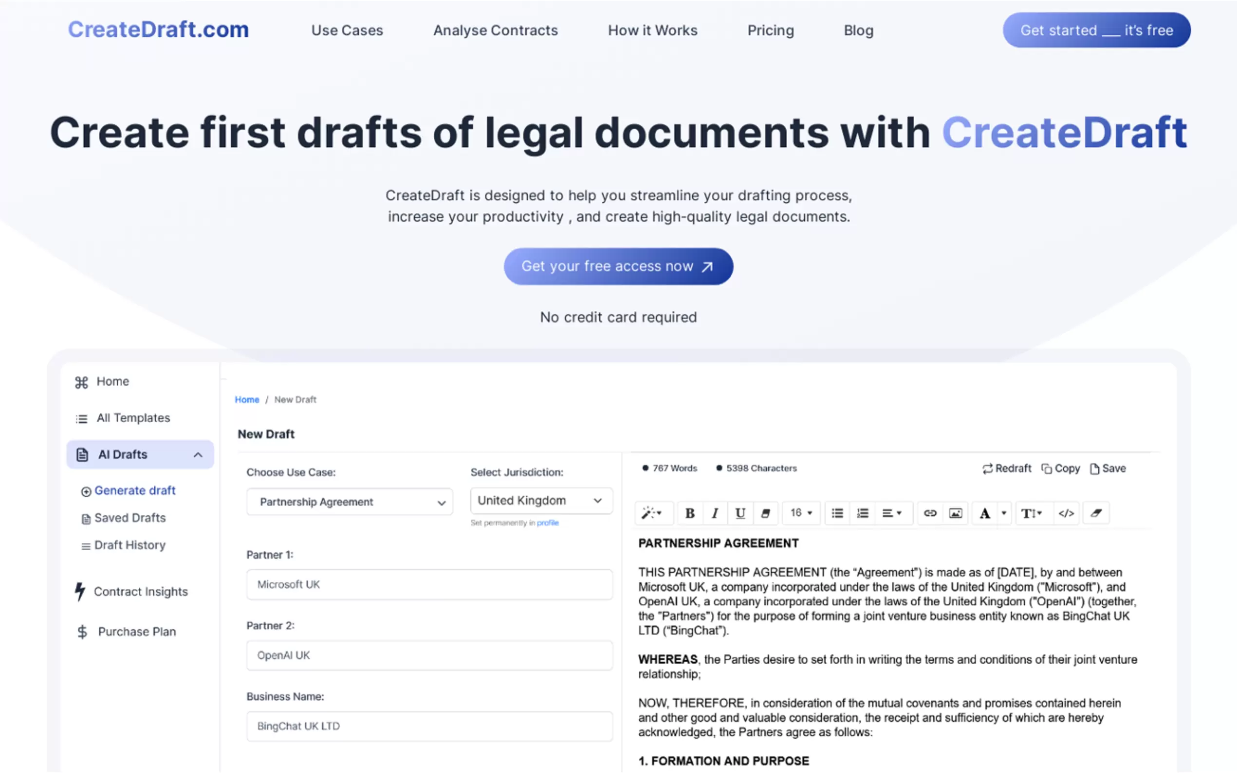 CreateDraft gallery image