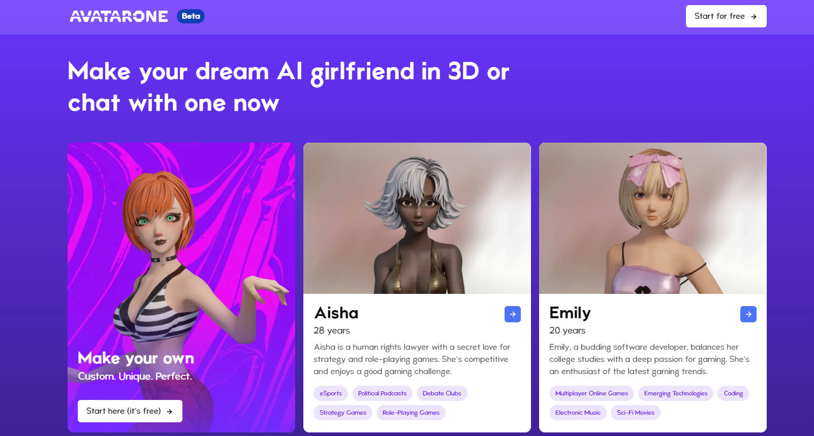 Avatar.One gallery image