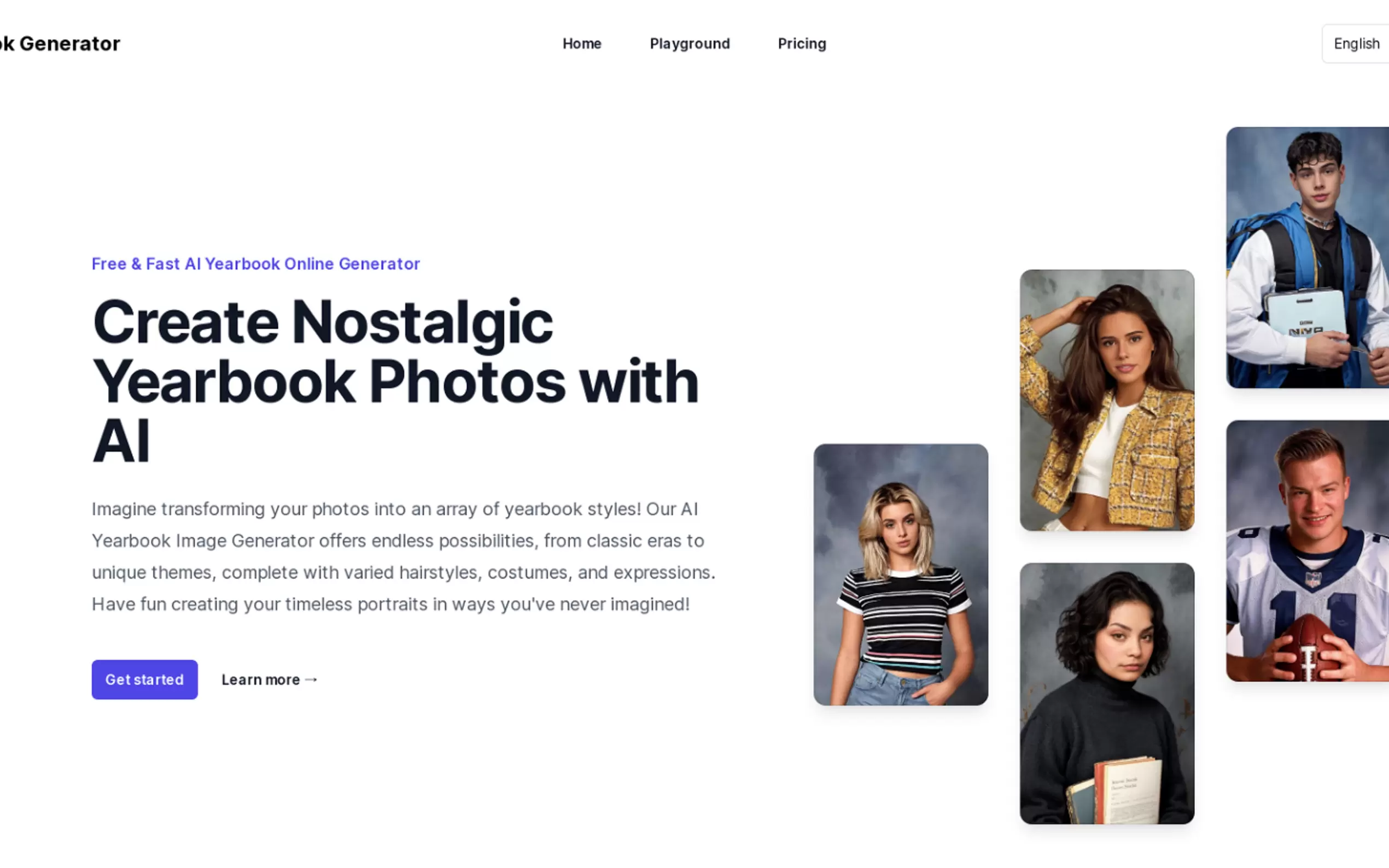 AI Yearbook Generator gallery image