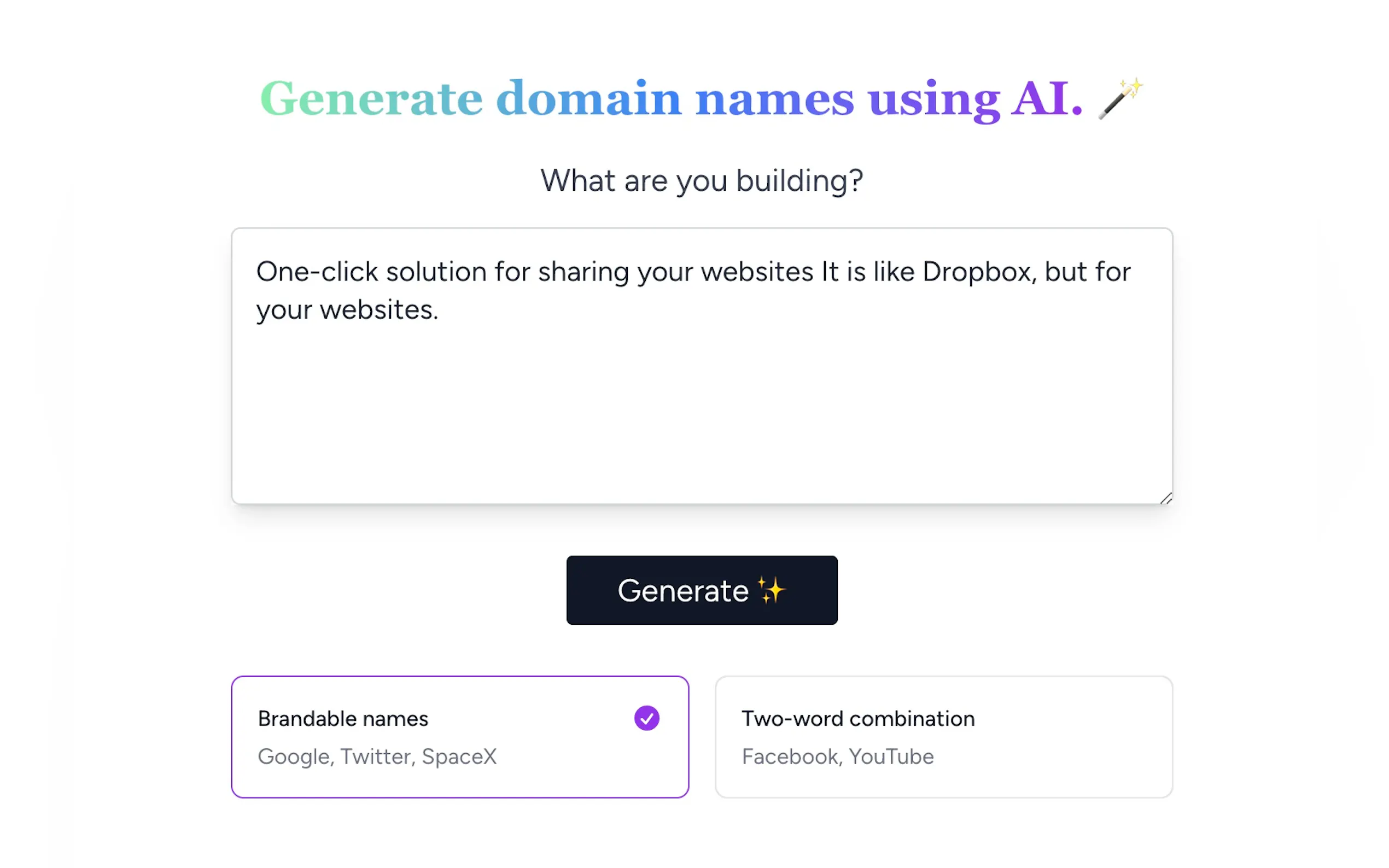 NameWizard gallery image