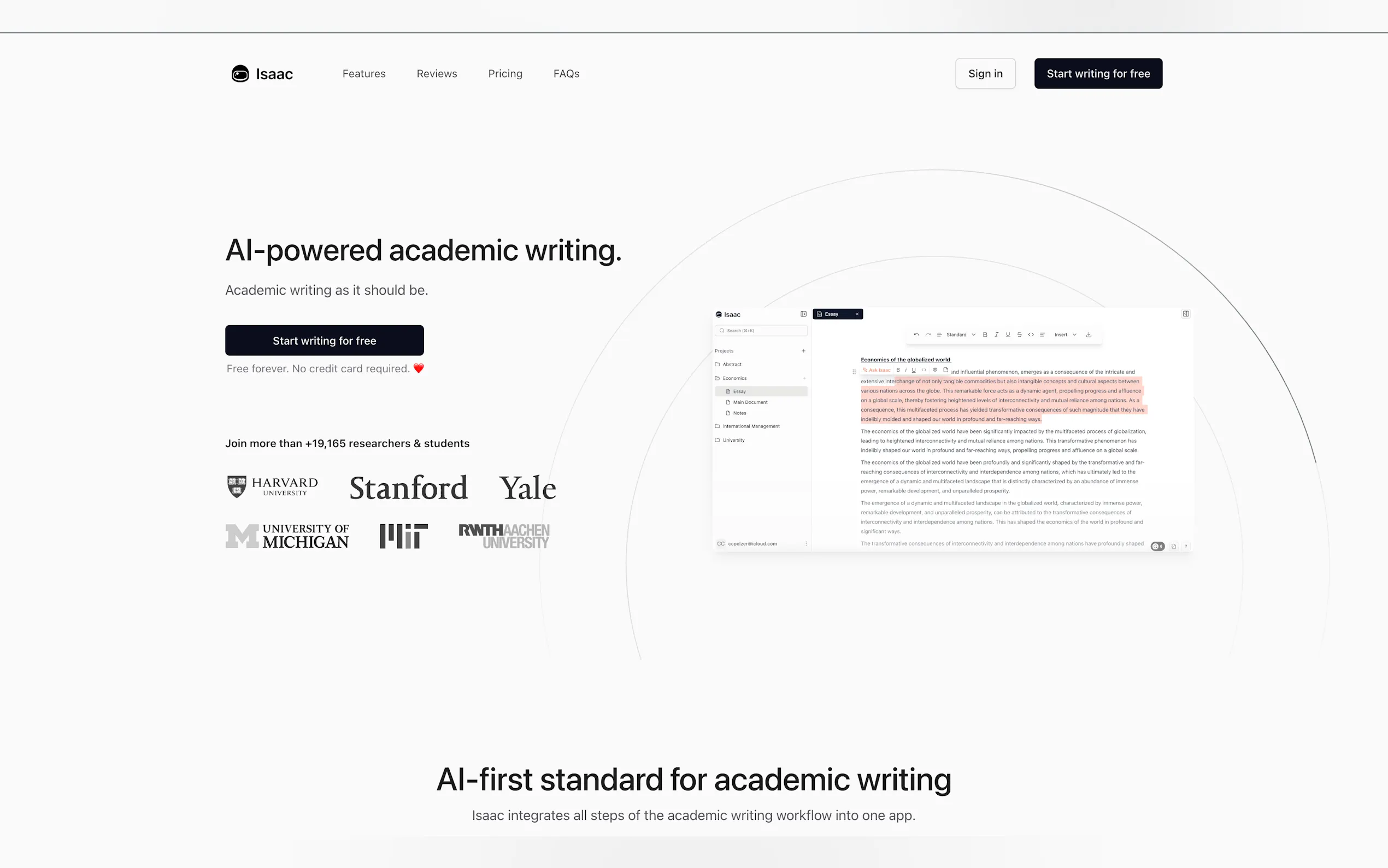 Isaac Editor gallery image