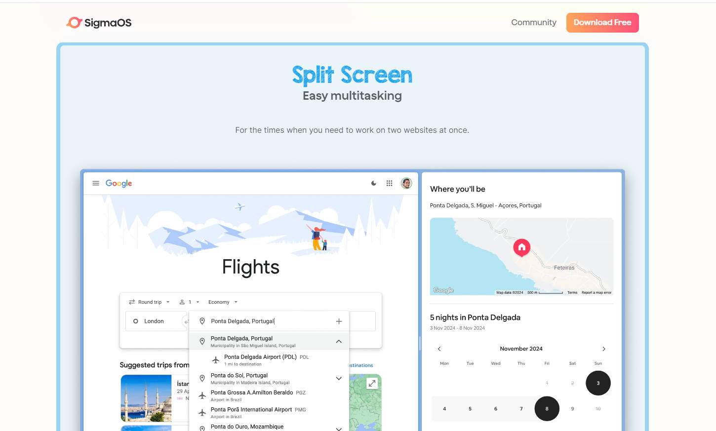 SigmaOS gallery image