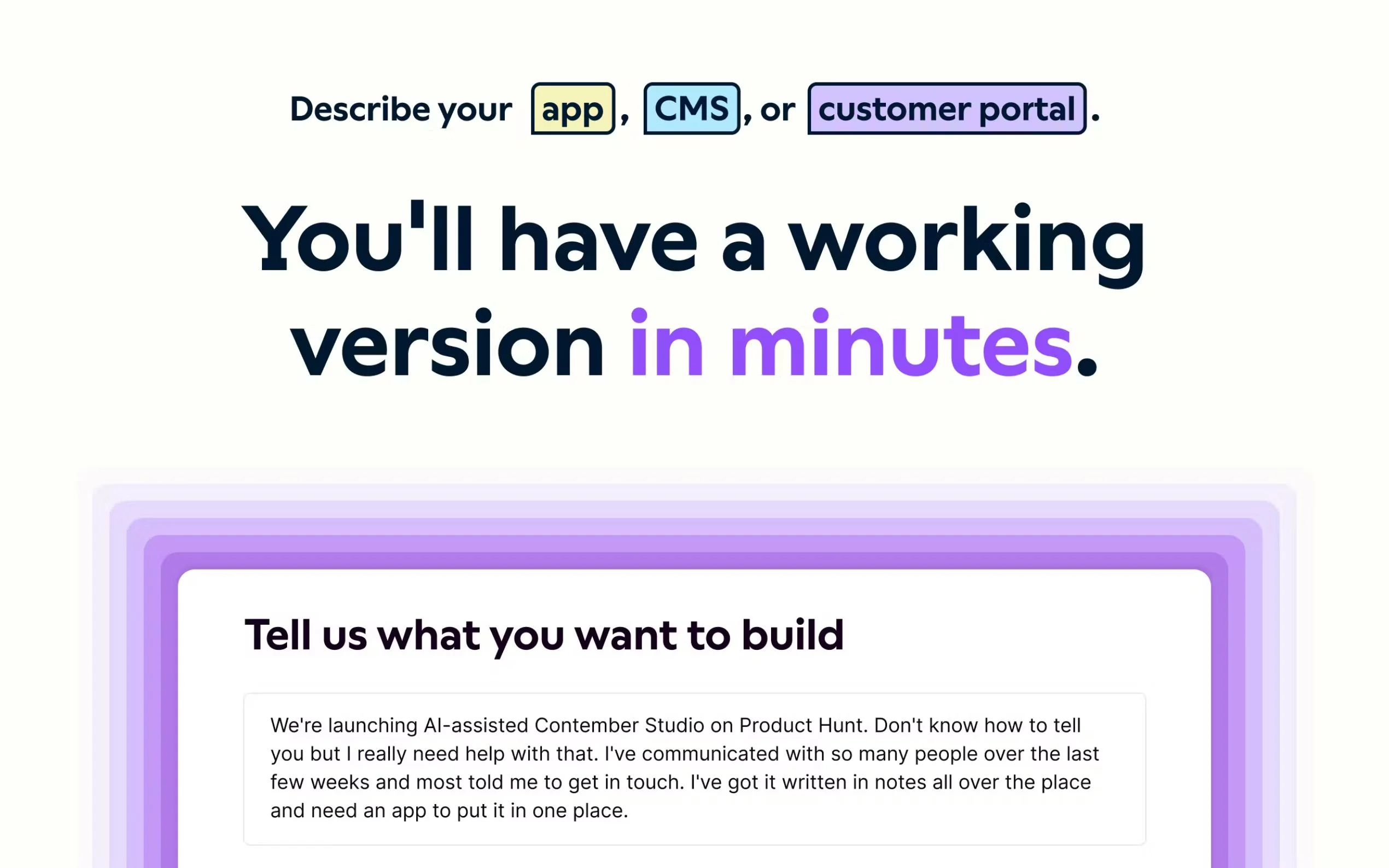 AI-assisted Contember Studio gallery image