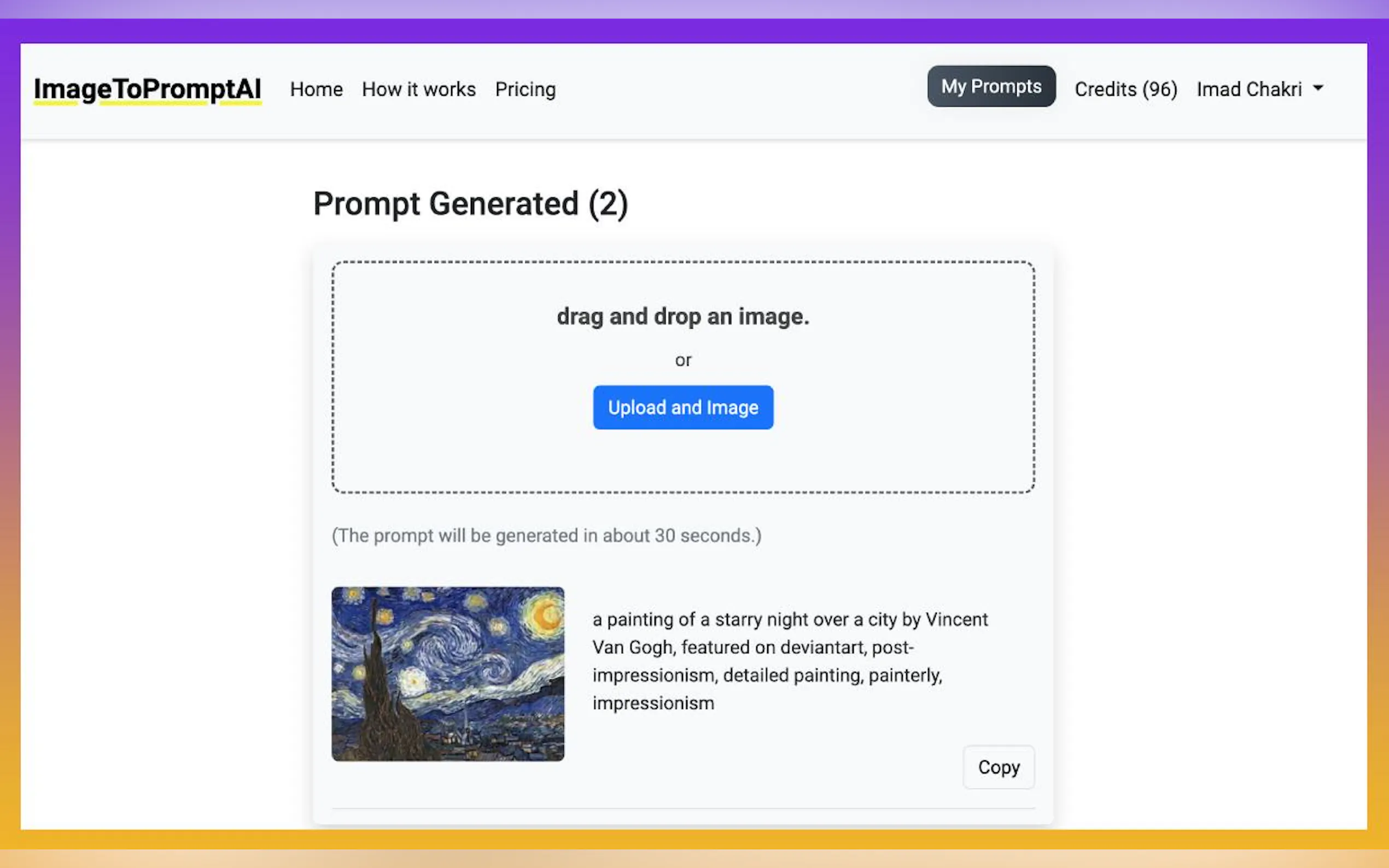 ImageToPromptAI gallery image