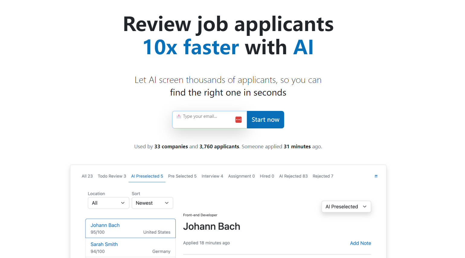 Applicant AI gallery image