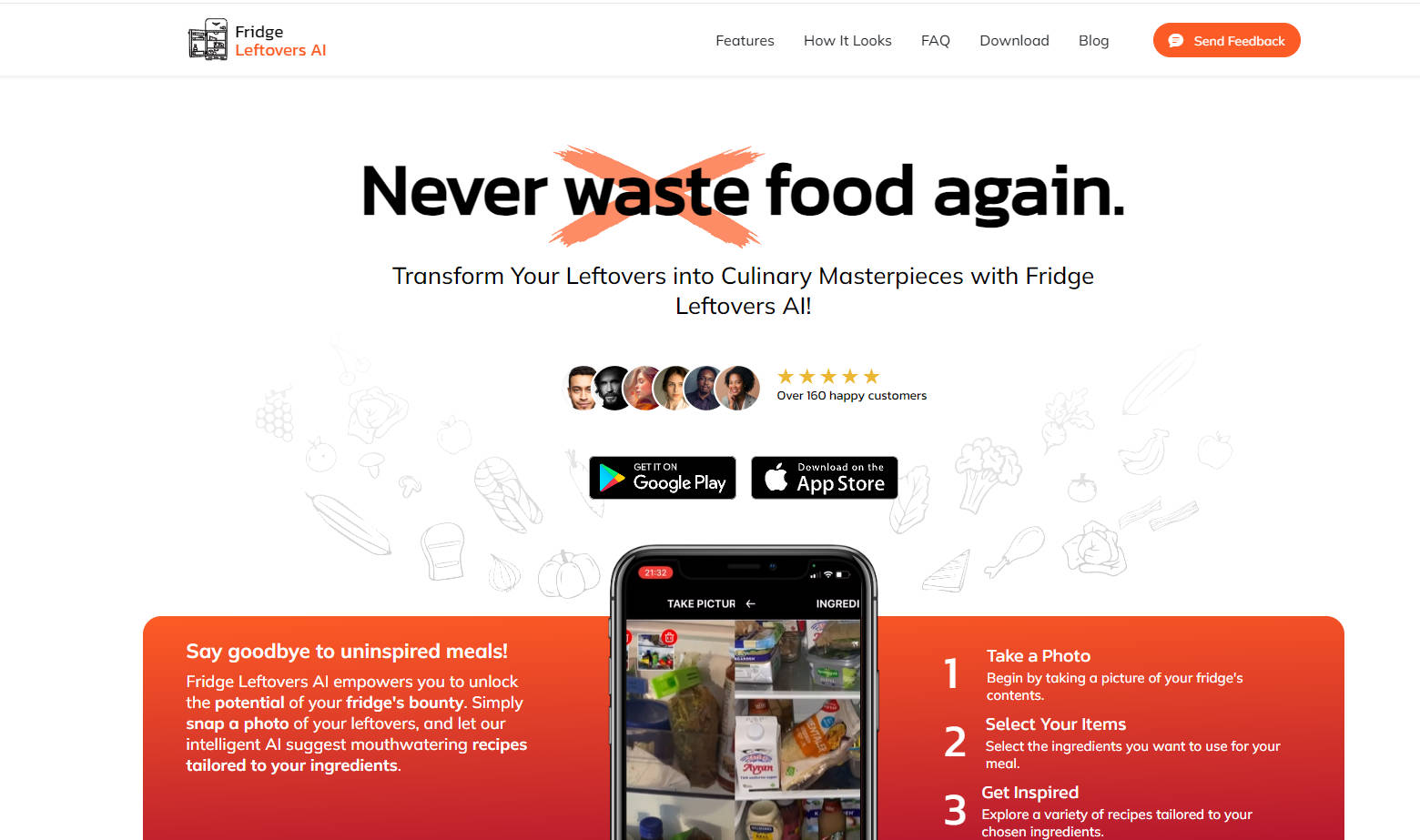 Fridge Leftovers AI gallery image