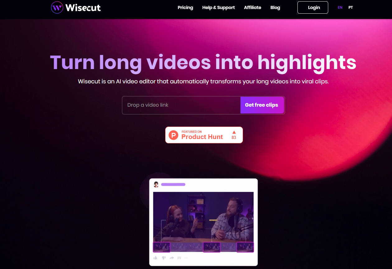 Wisecut AI gallery image
