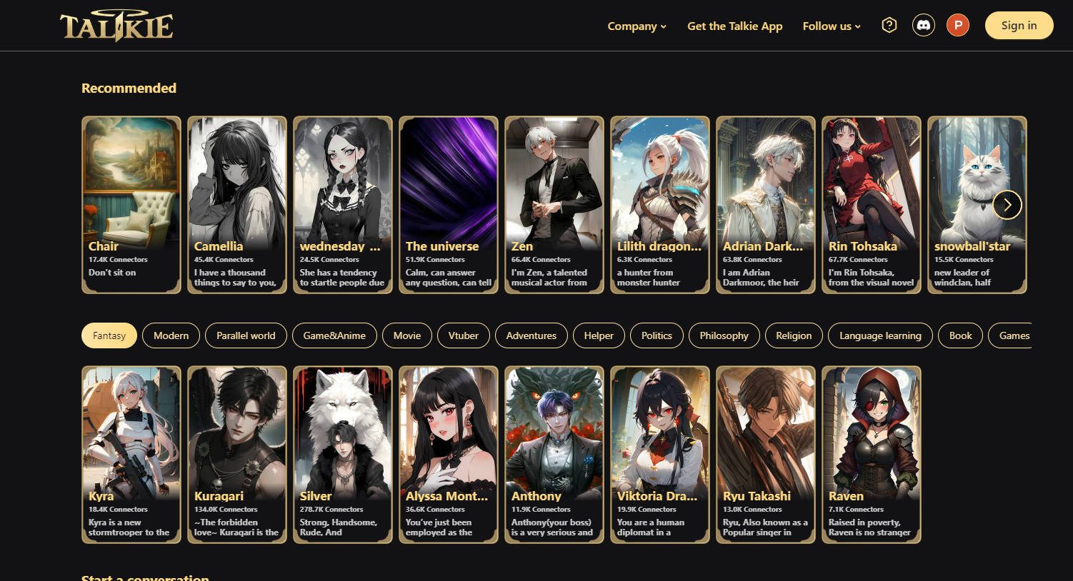 Talkie: Soulful AI gallery image