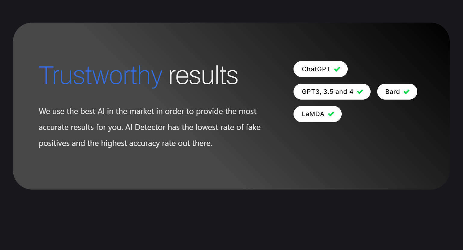 AI Detector & Plagiarism Scan gallery image