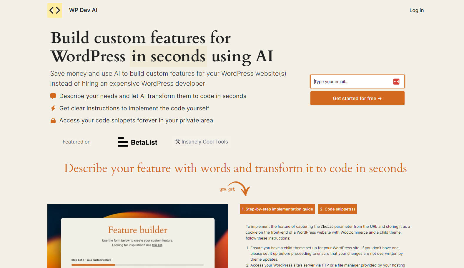 WP Dev AI gallery image