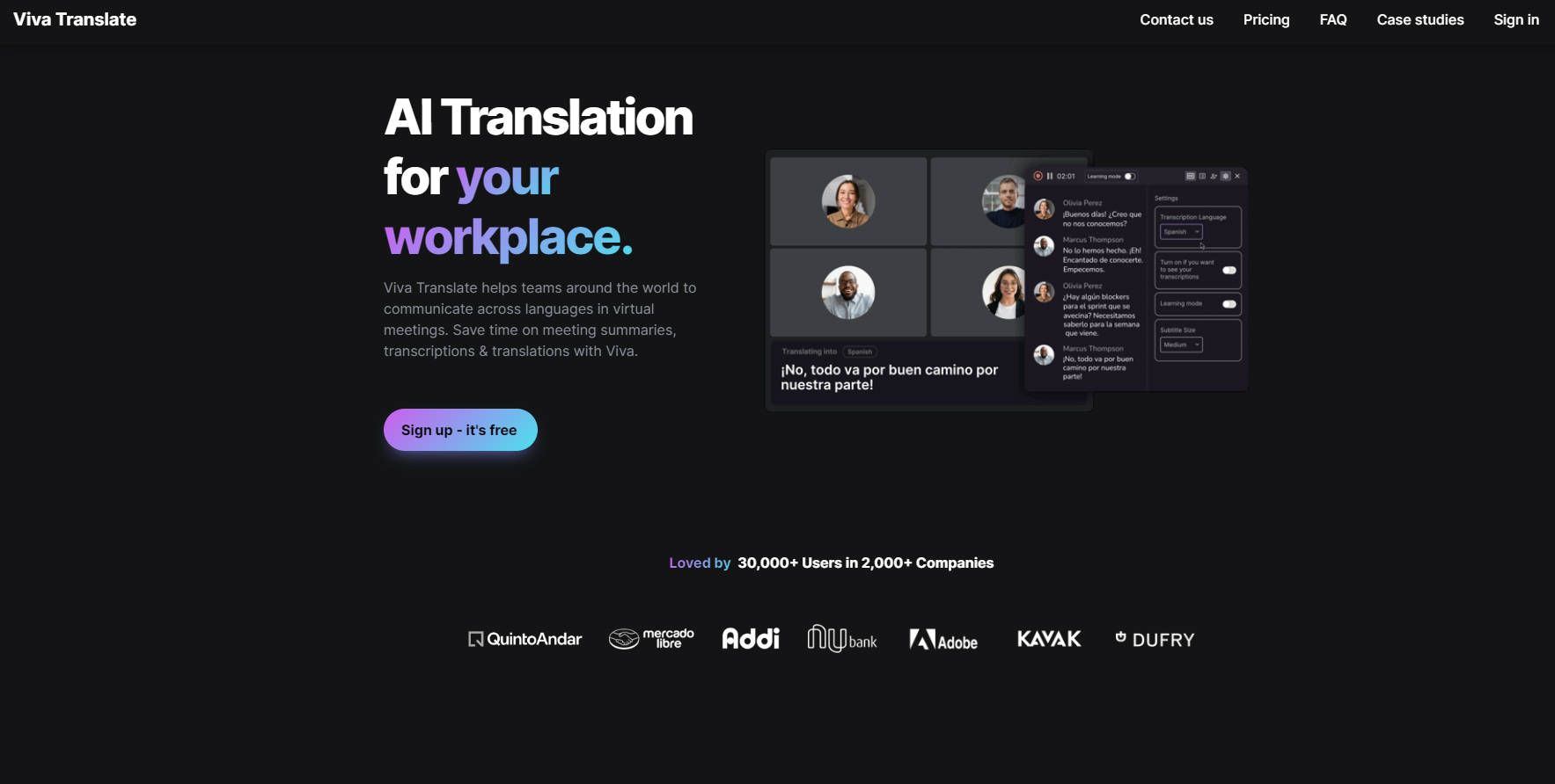 Viva Translate gallery image