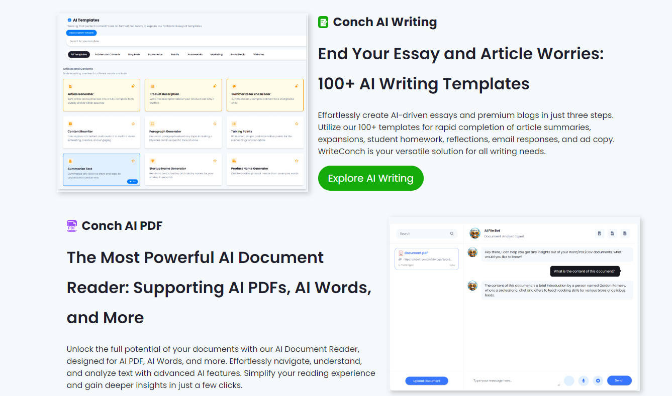 WriteConch AI gallery image