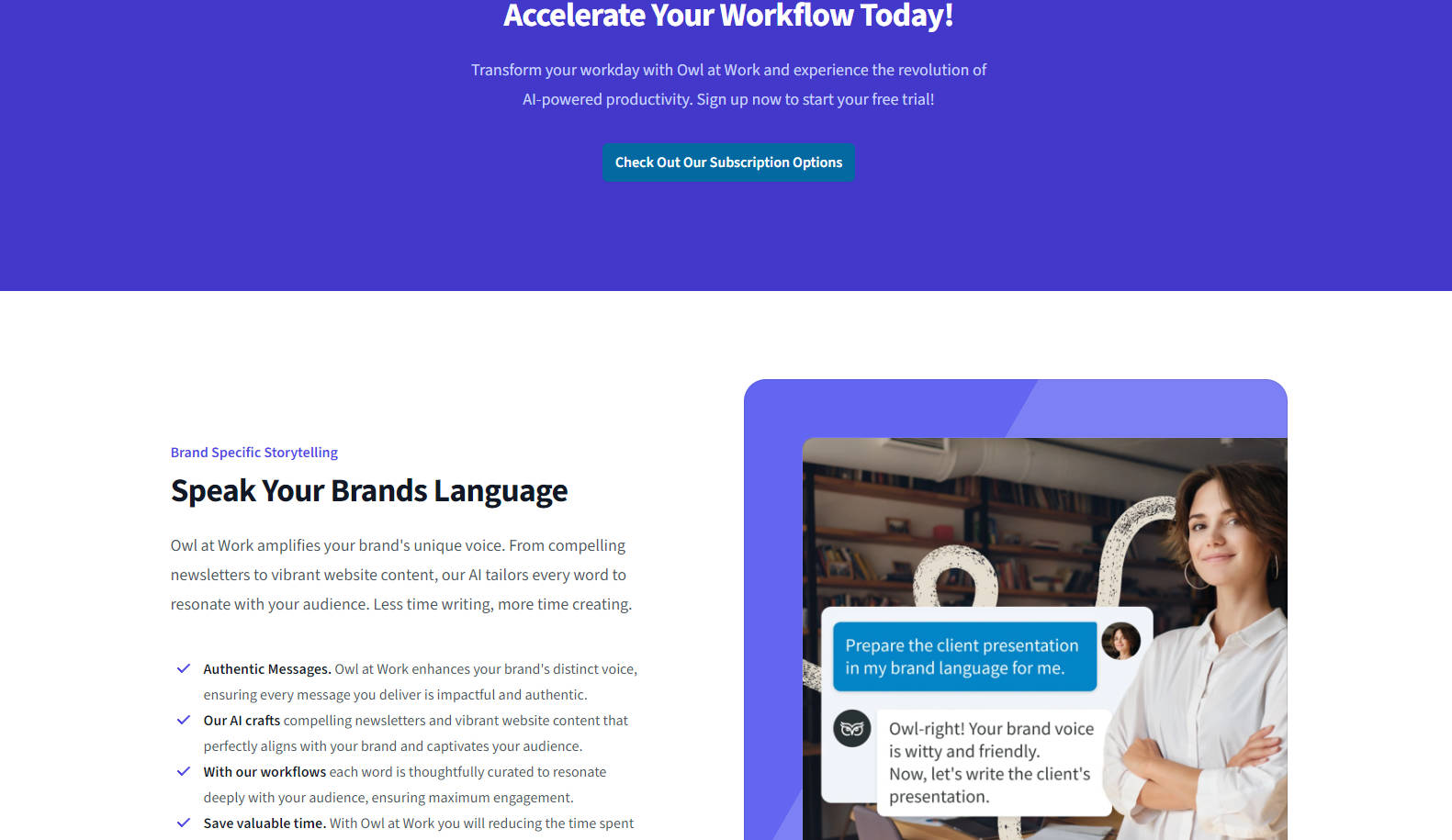 Owl at Work gallery image