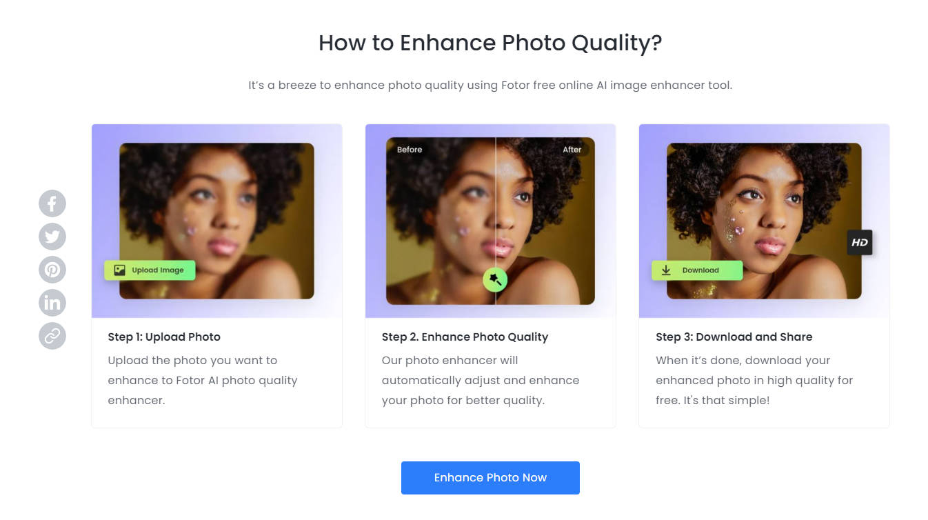 Fotor photo enhancer gallery image