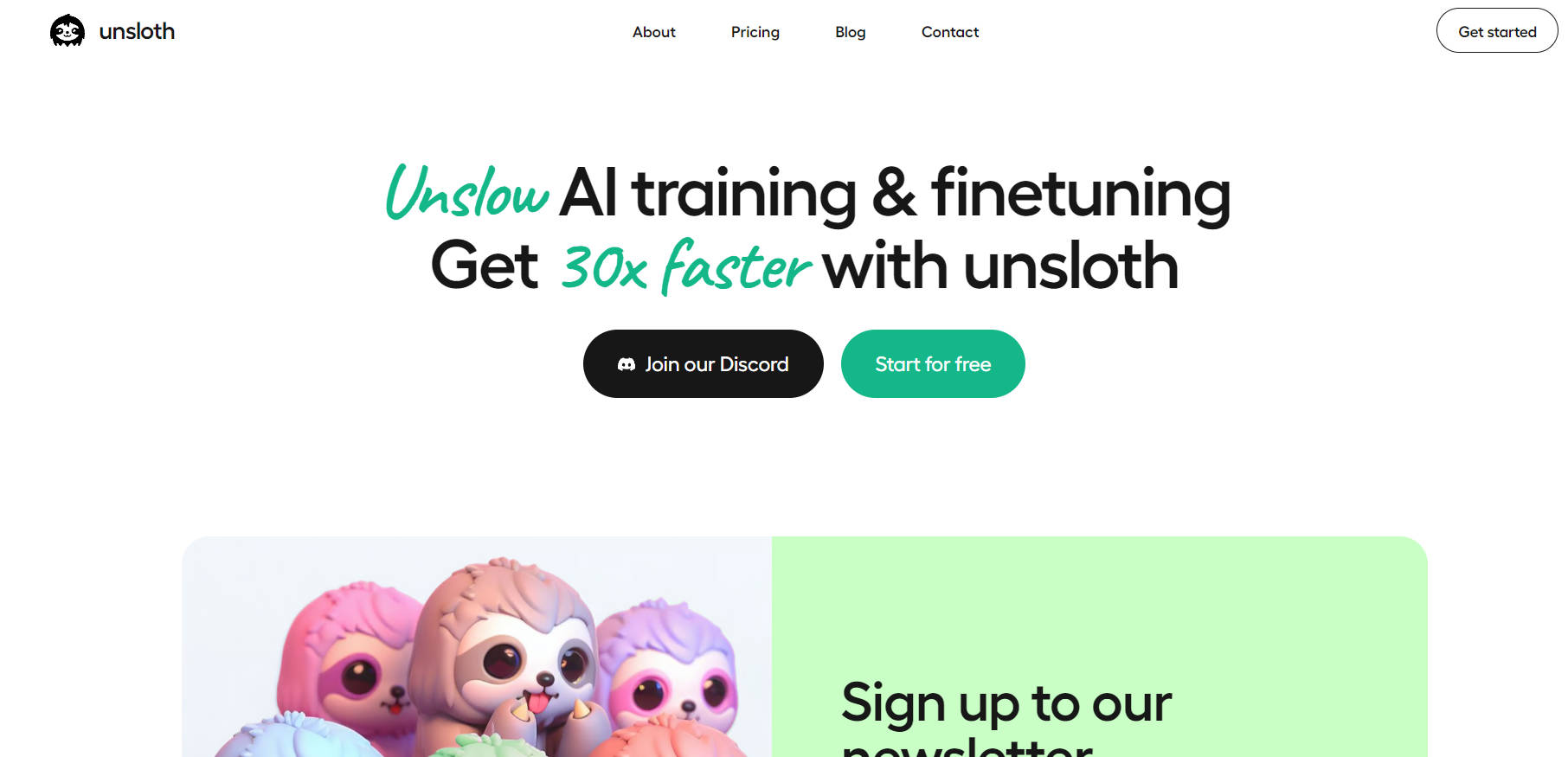 Unsloth AI gallery image